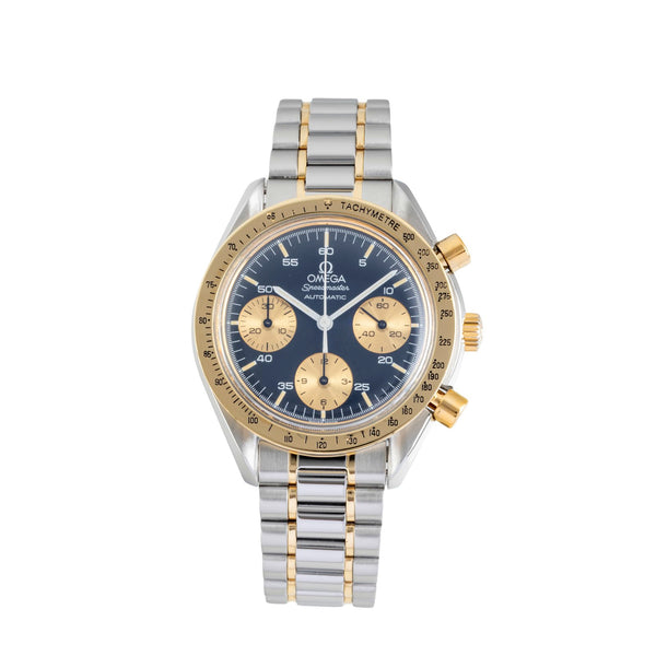 Omega Speedmaster chronograph steel / gold automatic men's watch 175.0033 Vintage  [2603523]