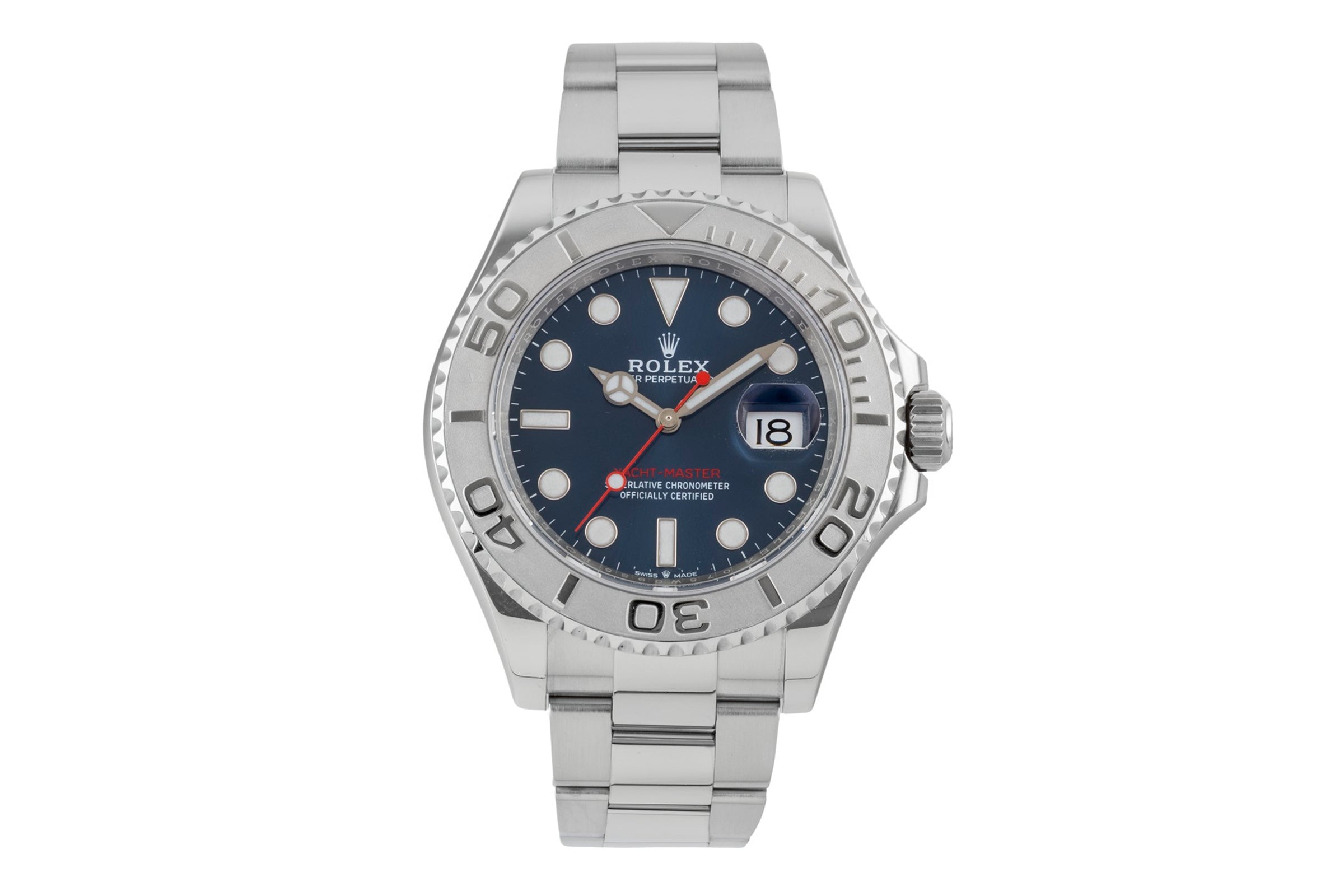 Rolex Yacht-Master 40 Stahl / Platin Automatik Oyster Perpetual 126622 B&P 2022 [2603524]