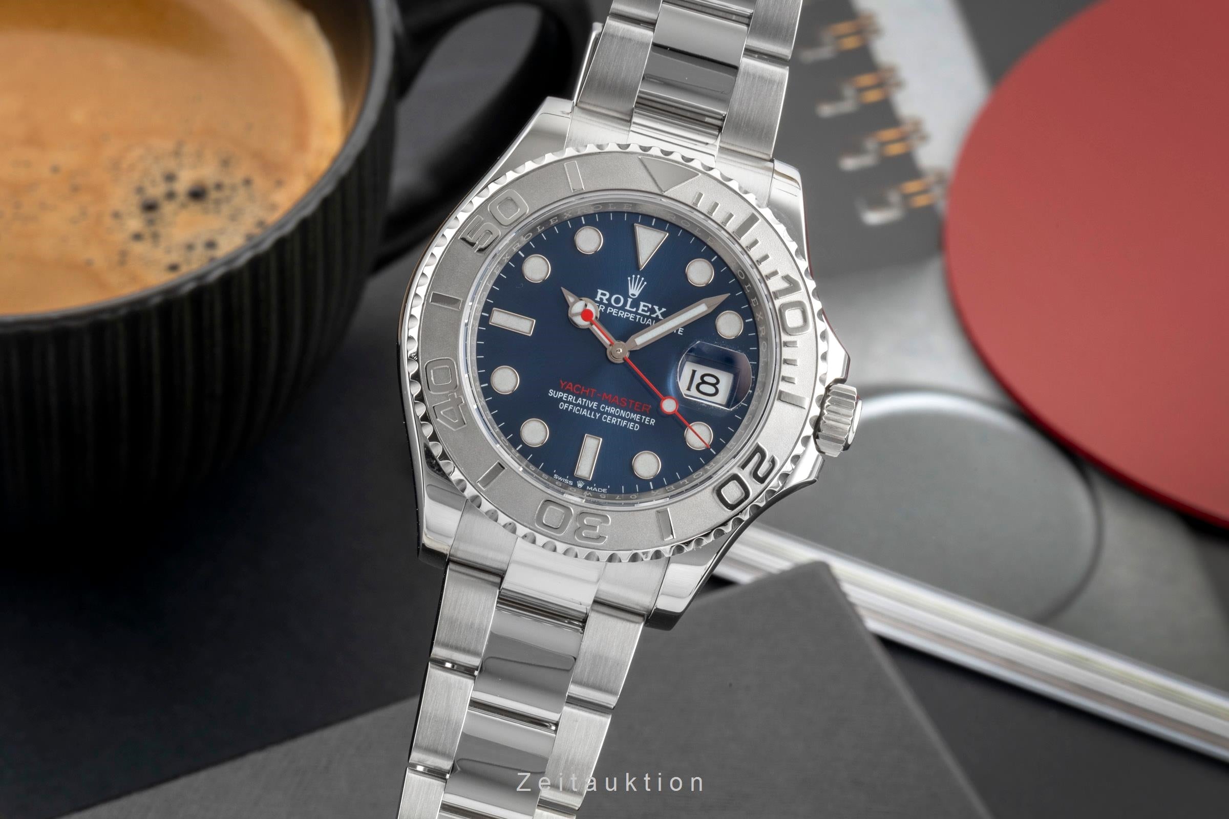 Rolex Yacht-Master steel / platinium automatic men's watch M126622-0002  [2603524]