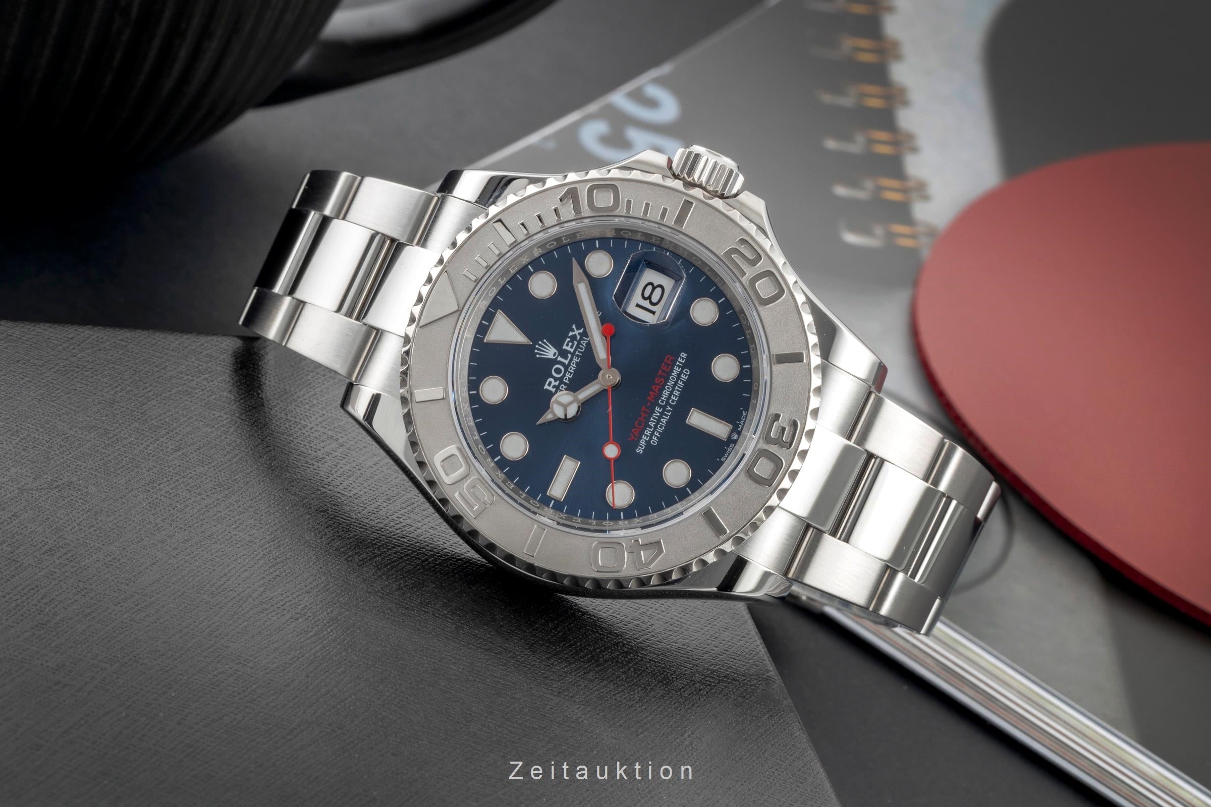 Rolex Yacht-Master steel / platinium automatic men's watch M126622-0002  [2603524]
