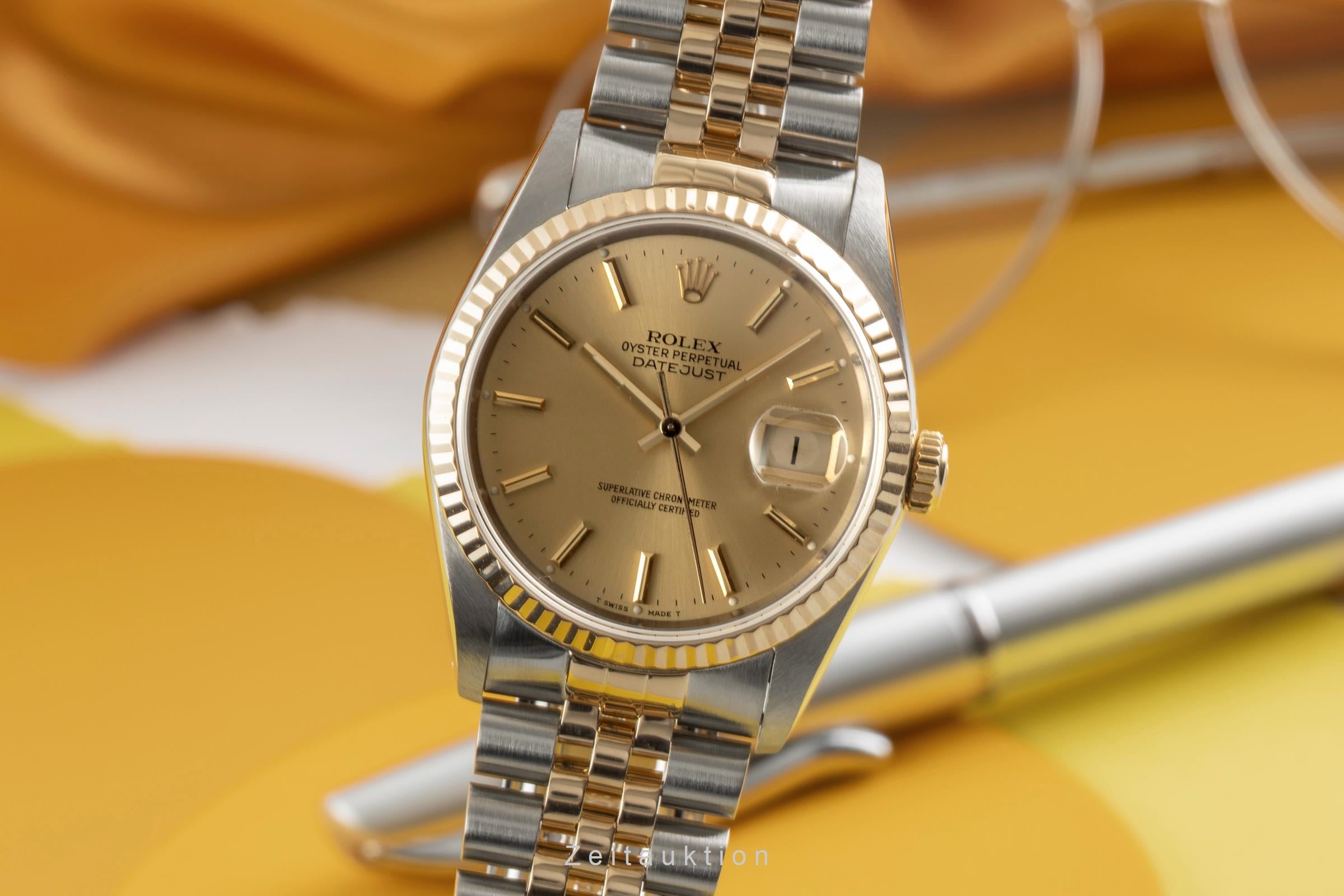 Rolex Datejust steel / gold automatic Kal. 3135 Ref. 16233 | 2603526