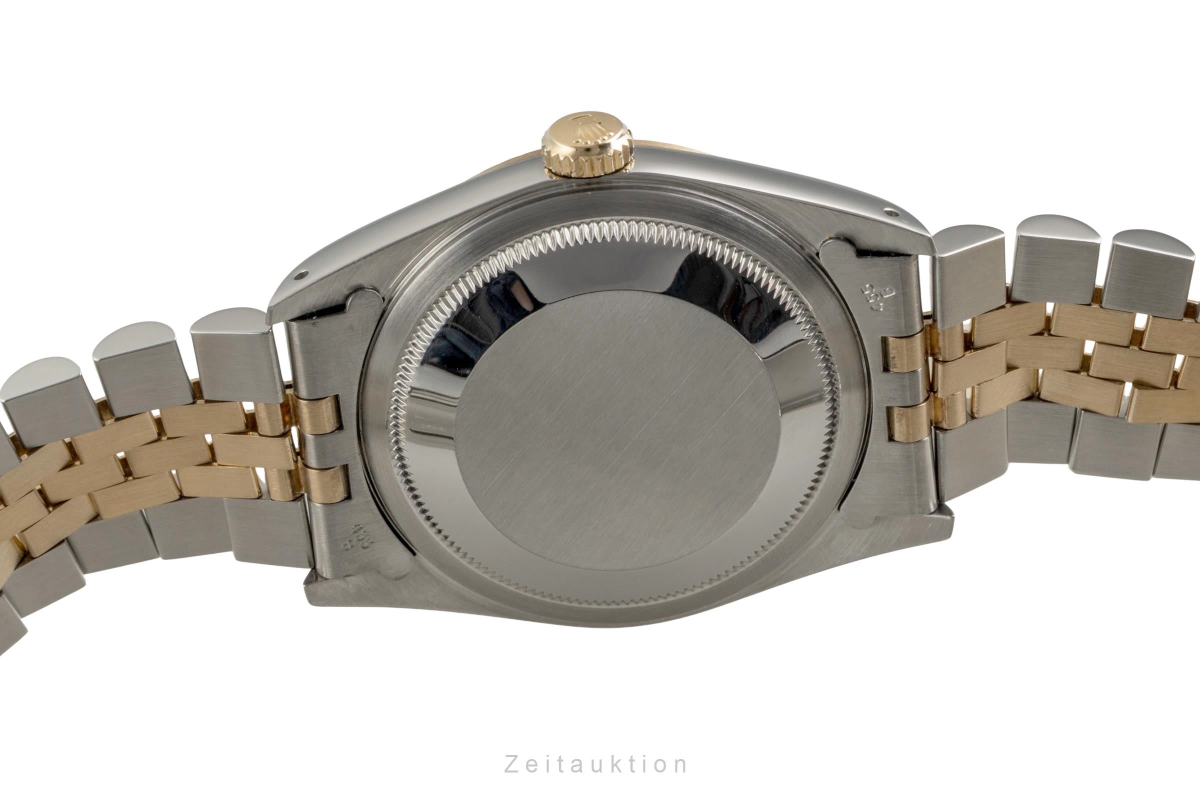 Rolex Datejust 36 Stahl / Gold  Automatik Herrenuhr Ref 16233 Box & Papiere 1990 [2603526]