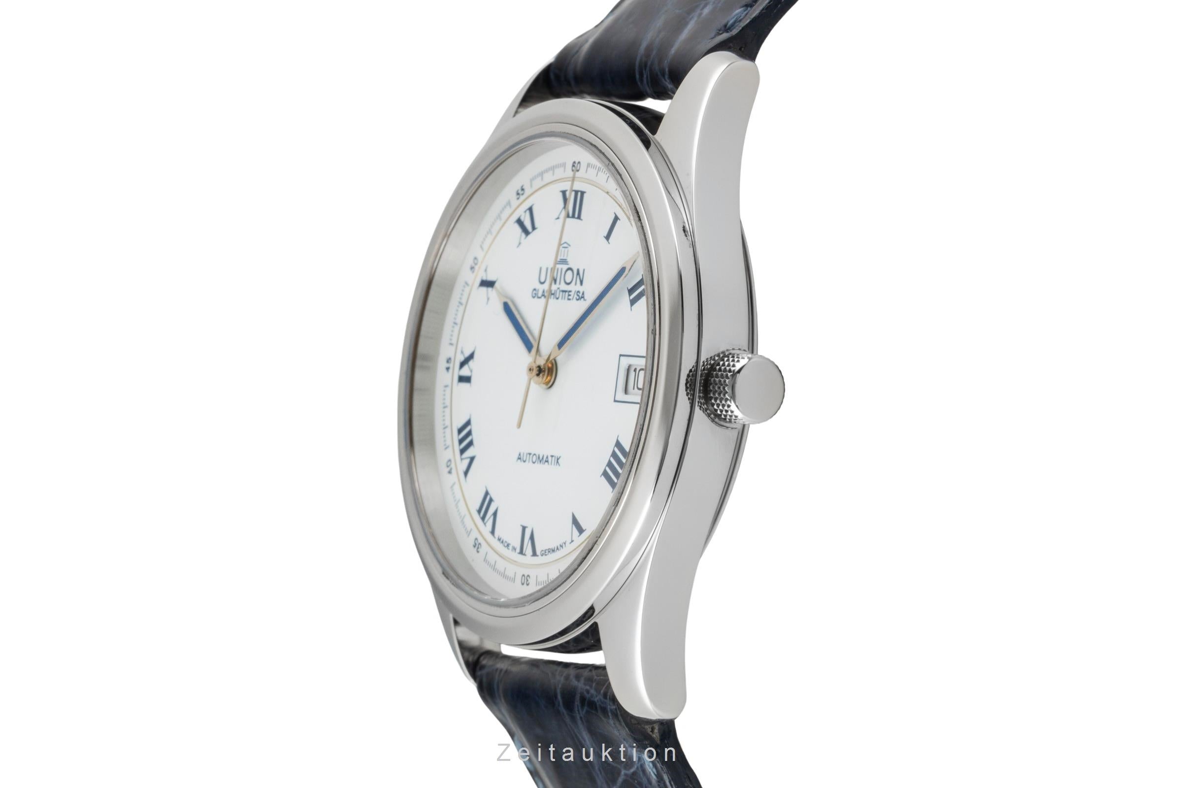 Union Glashütte Klassik acero automático reloj para caballeros 26-11-05-04-10  [2603529]