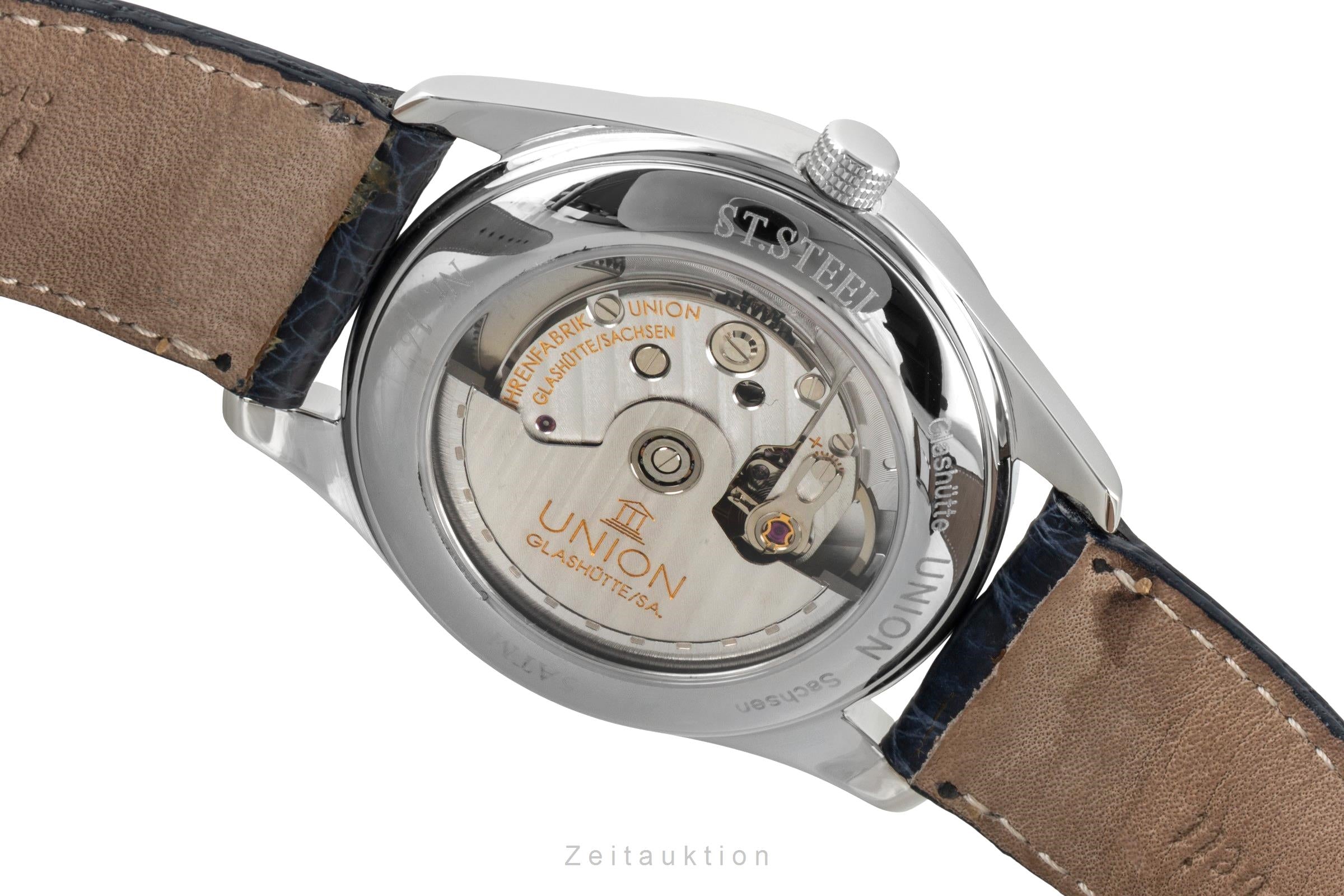 Union Glashütte Klassik acero automático reloj para caballeros 26-11-05-04-10  [2603529]