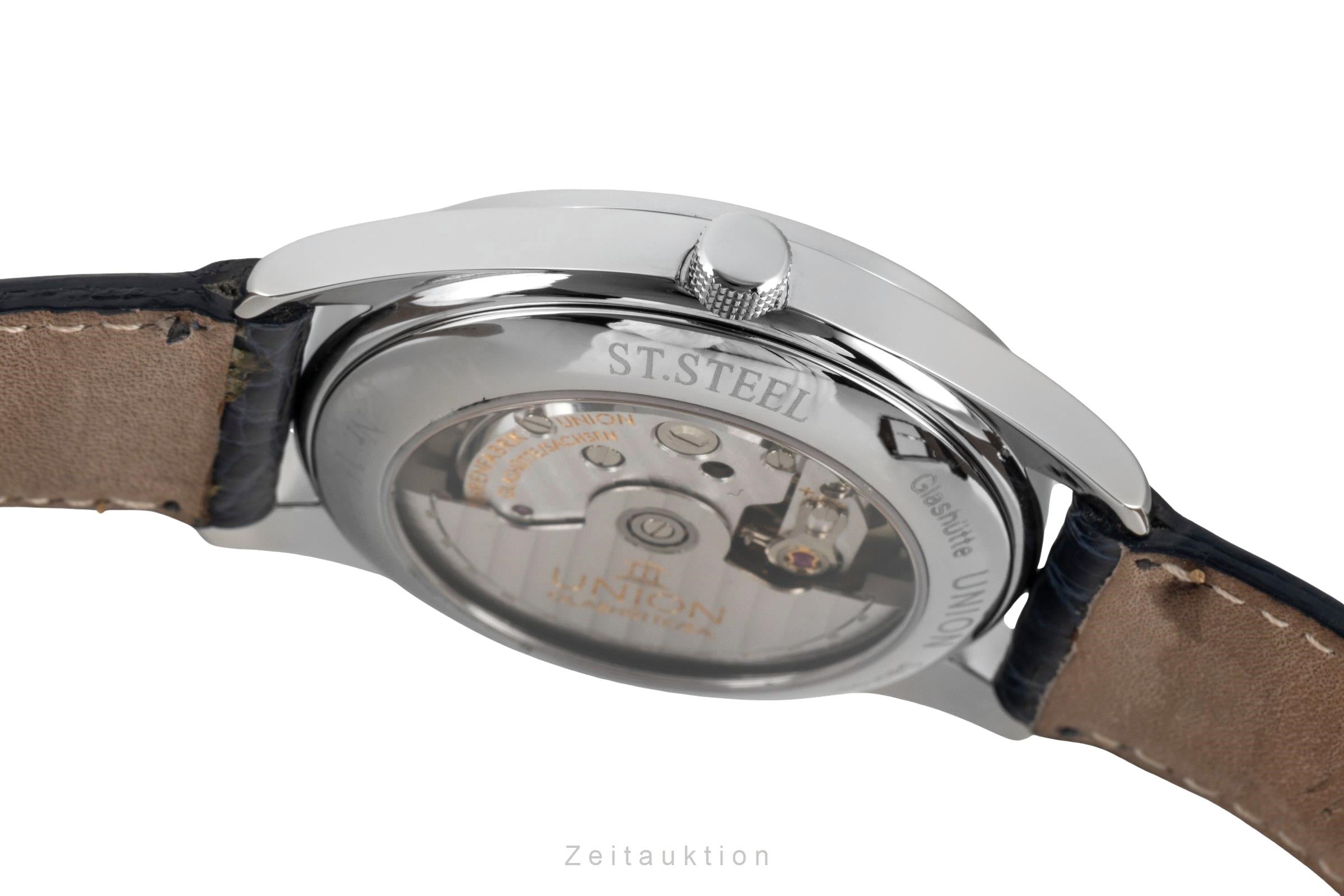Union Glashütte Klassik acero automático reloj para caballeros 26-11-05-04-10  [2603529]