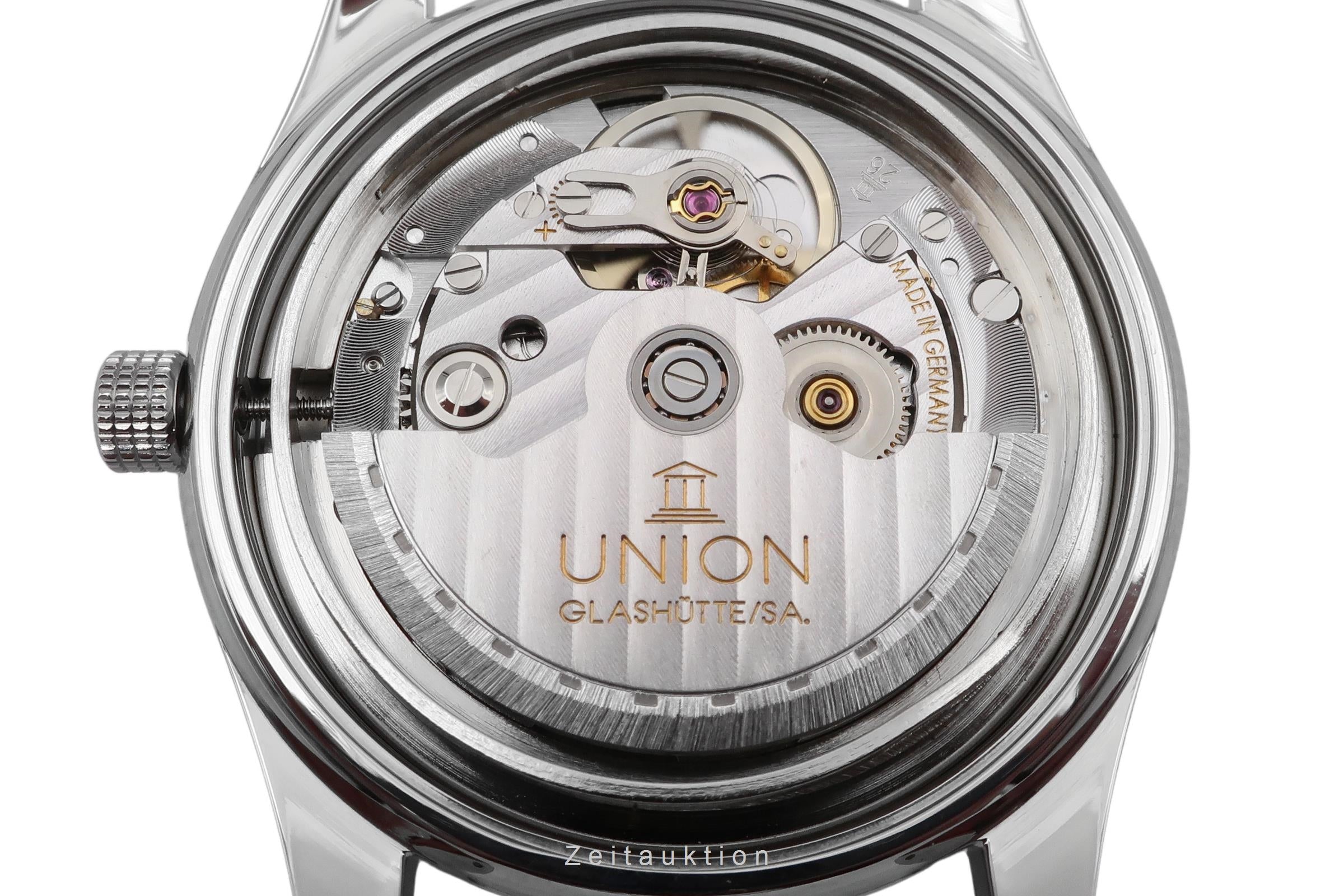 Union Glashütte Klassik acero automático reloj para caballeros 26-11-05-04-10  [2603529]