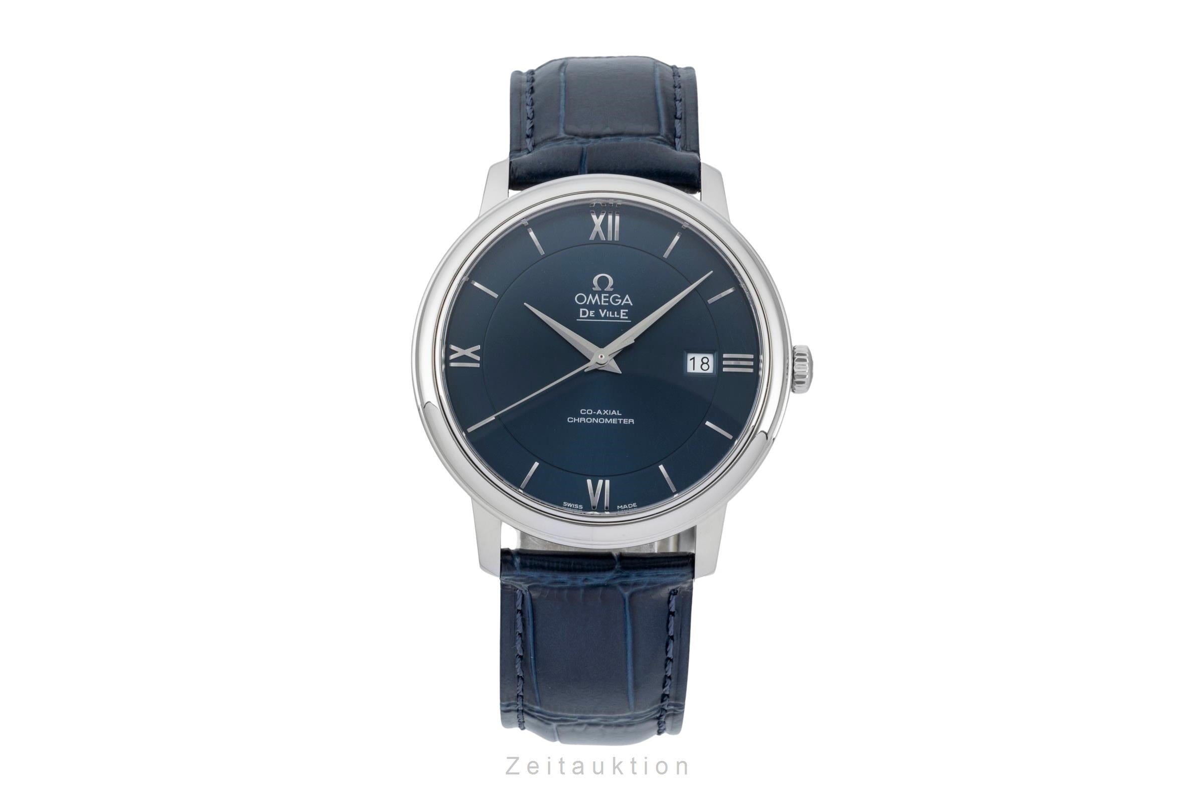Omega De Ville acier automatique montre pour hommes 424.13.40.20.03.001  [2603533]