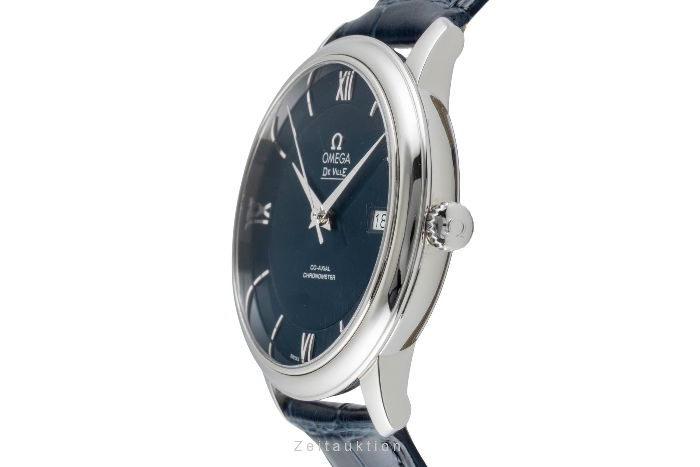 Omega De Ville acier automatique montre pour hommes 424.13.40.20.03.001  [2603533]