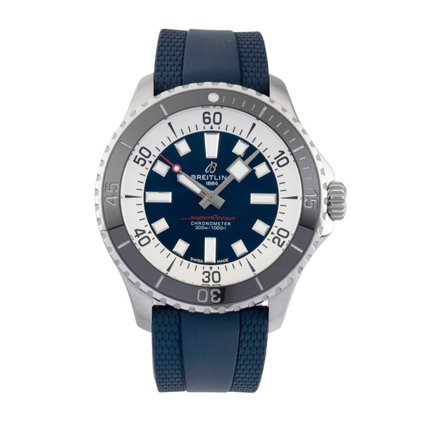 Breitling Superocean steel automatic men's watch A17376 LP: 5550EUR  [2603535]