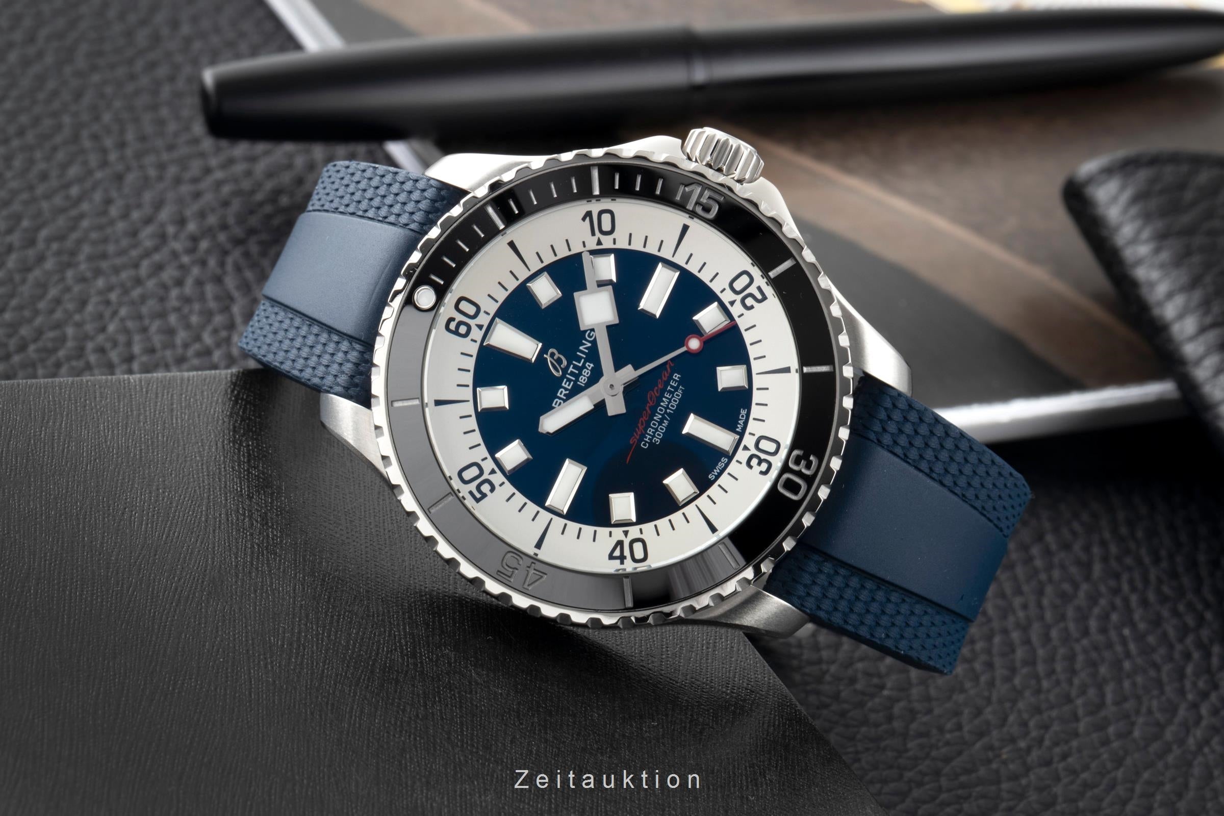 Breitling Superocean steel automatic men's watch A17376 LP: 5550EUR  [2603535]