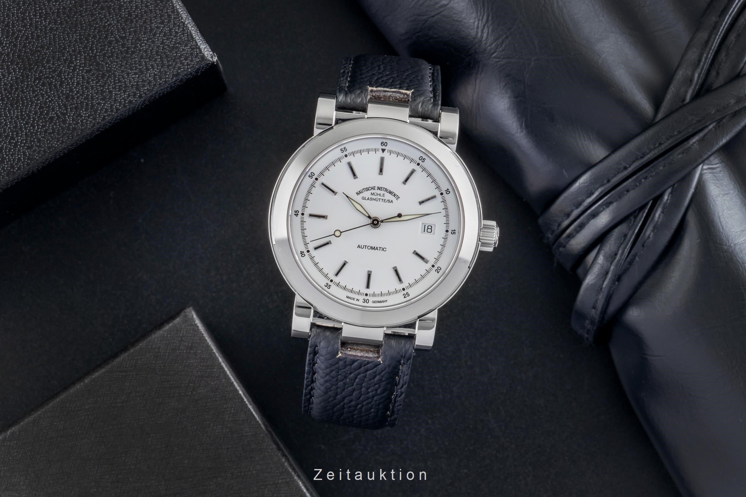 Mühle City 99 acero automático reloj para caballeros M1-99-40  [2603537]