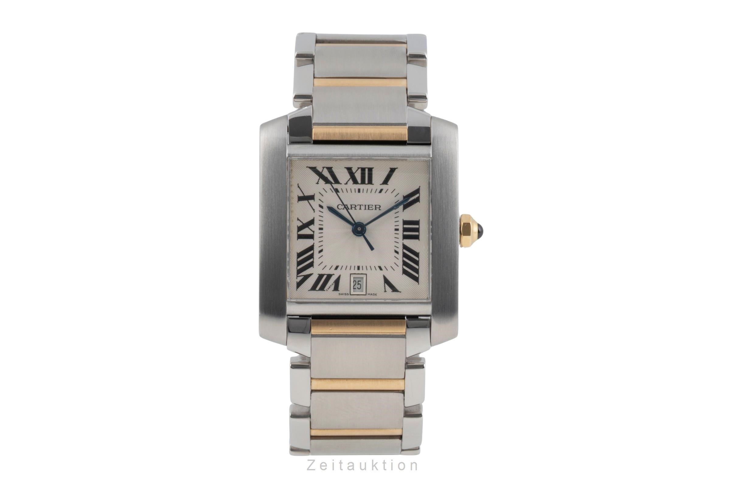 Cartier Tank Francaise acciaio / oro automatismo unisex W51005Q4  [2603538]