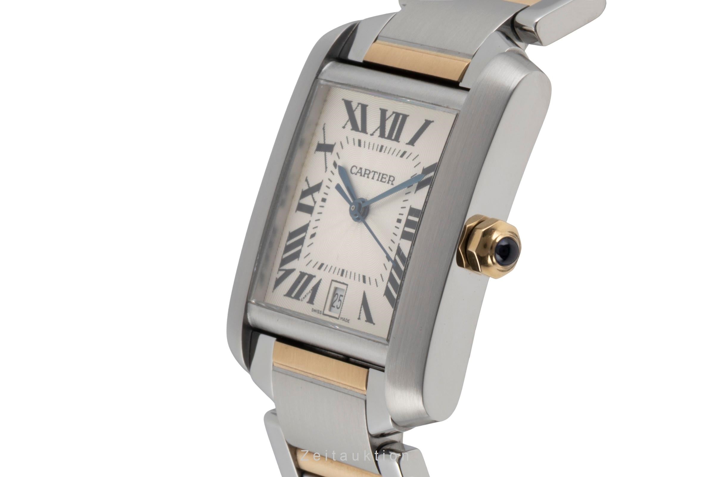 Cartier Tank Francaise acciaio / oro automatismo unisex W51005Q4  [2603538]