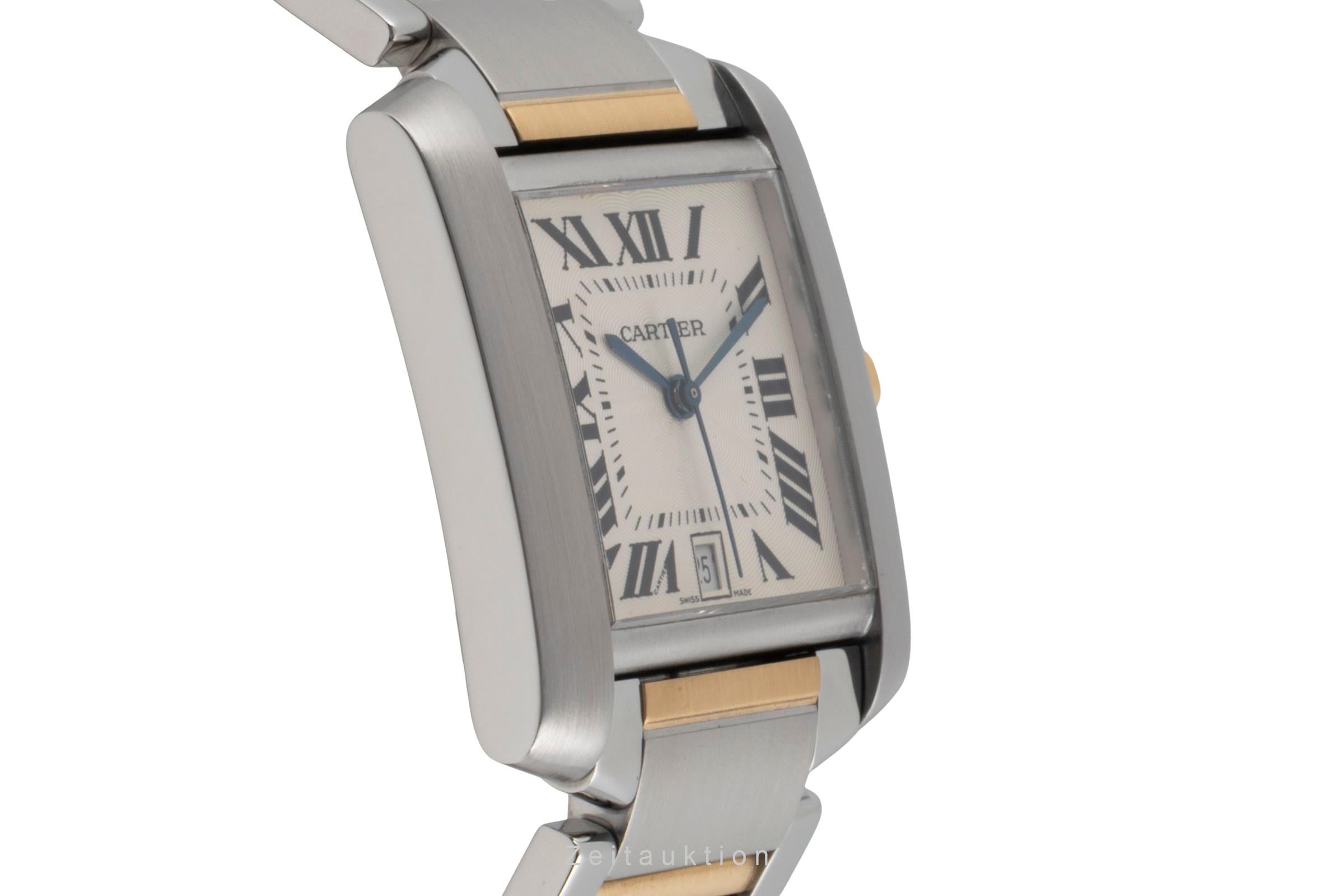 Cartier Tank Francaise acciaio / oro automatismo unisex W51005Q4  [2603538]