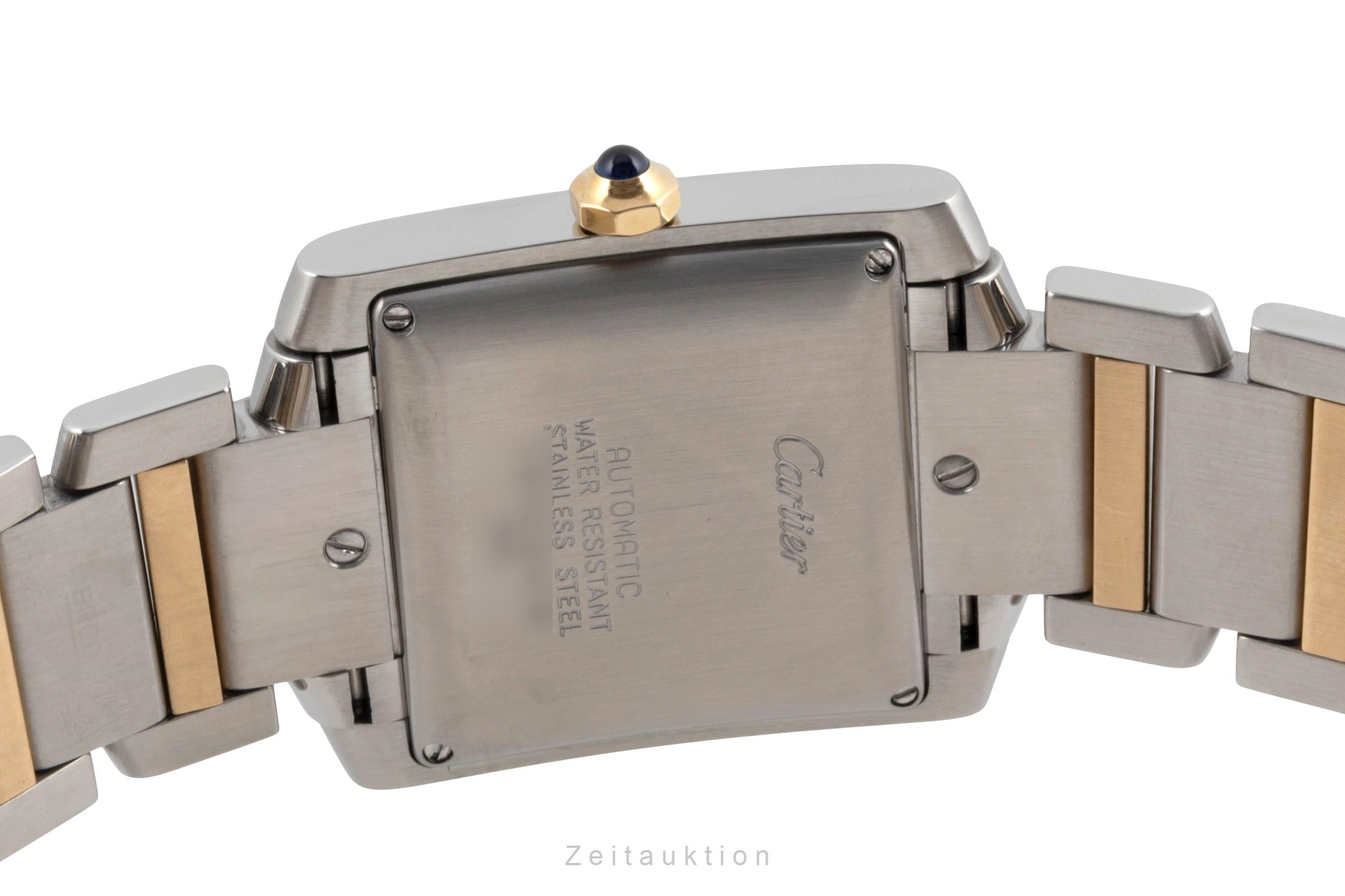 Cartier Tank Francaise acciaio / oro automatismo unisex W51005Q4  [2603538]