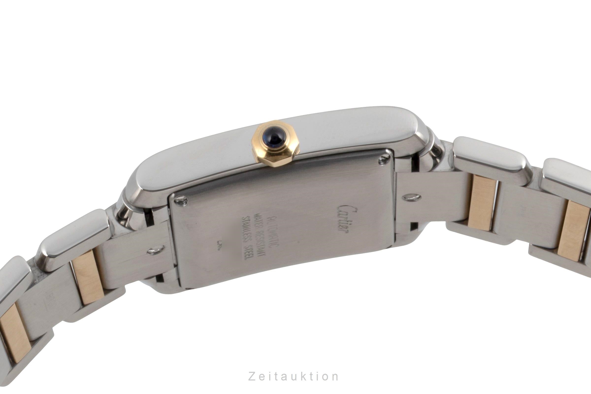Cartier Tank Francaise acciaio / oro automatismo unisex W51005Q4  [2603538]