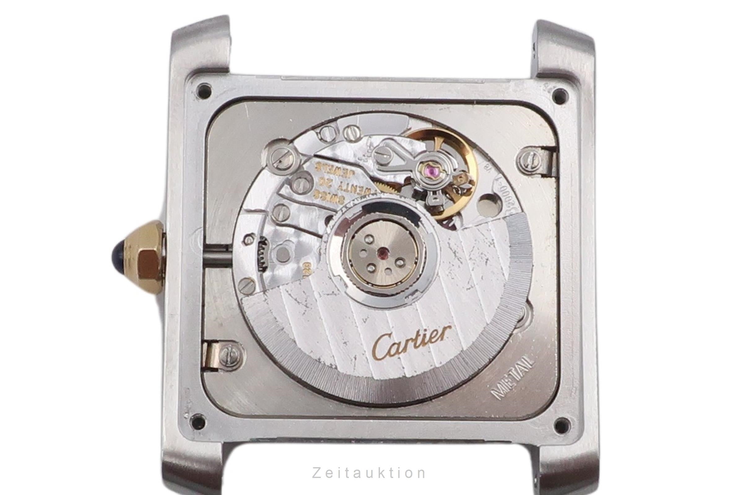 Cartier Tank Francaise acciaio / oro automatismo unisex W51005Q4  [2603538]