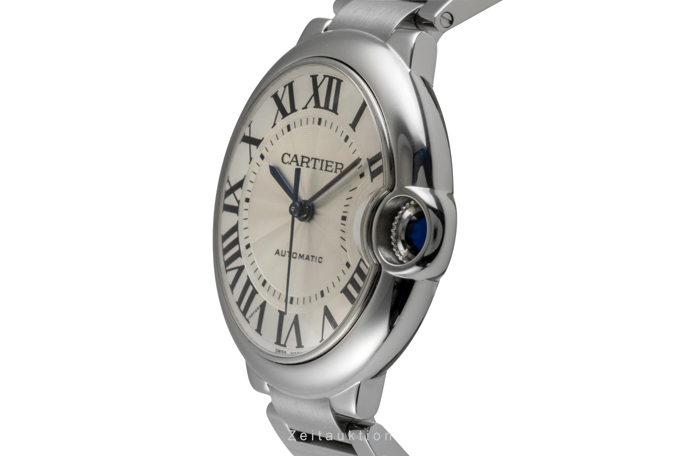 Cartier Ballon Bleu de Cartier acciaio automatismo orologio da uomo W6920046  [2603539]