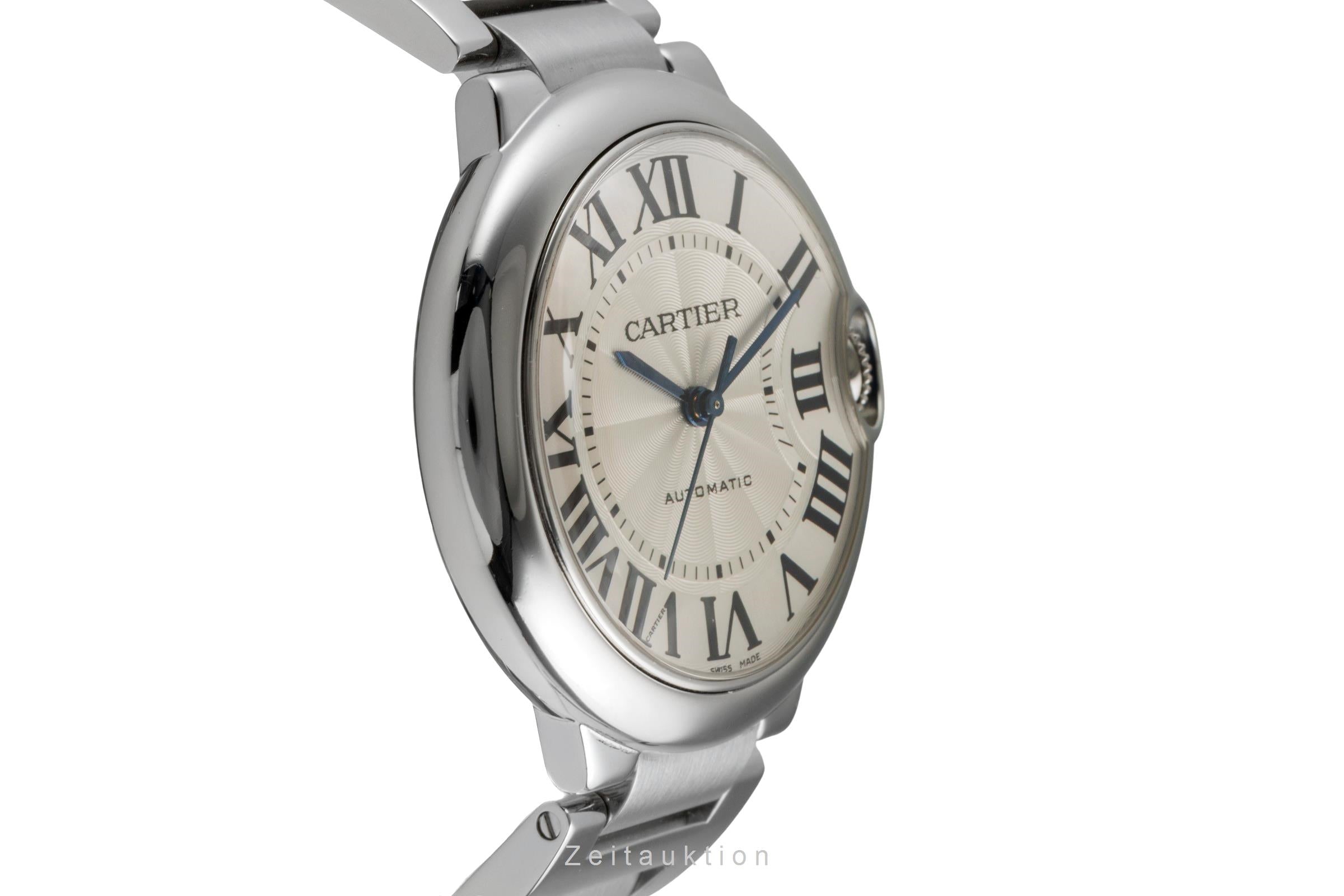 Cartier Ballon Bleu de Cartier acciaio automatismo orologio da uomo W6920046  [2603539]