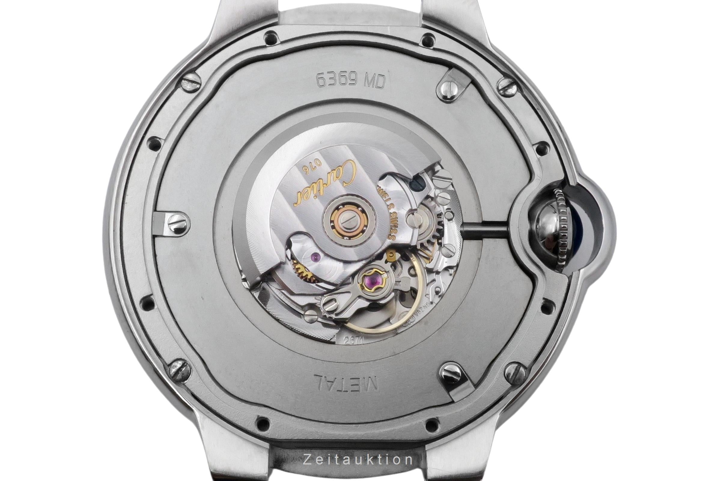 Cartier Ballon Bleu de Cartier acciaio automatismo orologio da uomo W6920046  [2603539]