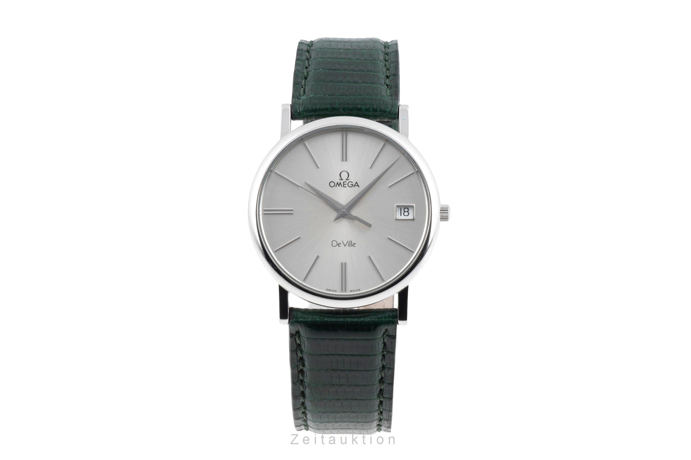 Omega de Ville Stahl Datum Herrenuhr Medium Size Ref. 196.2432 Klassiker [2603542]