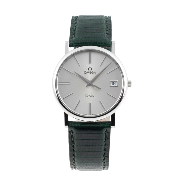 Omega de Ville Stahl Datum Herrenuhr Medium Size Ref. 196.2432 Klassiker [2603542]