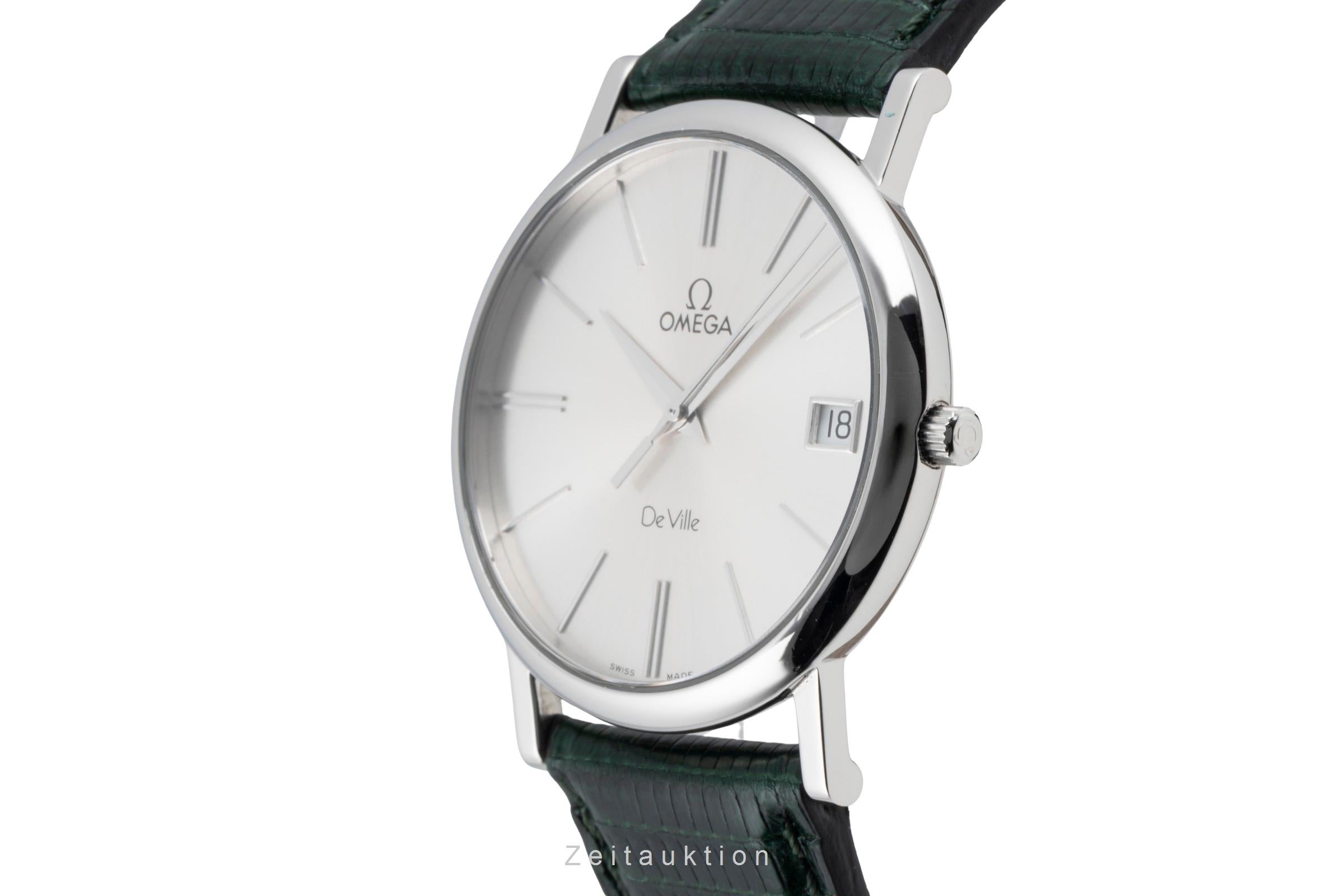 Omega de Ville Stahl Datum Herrenuhr Medium Size Ref. 196.2432 Klassiker [2603542]