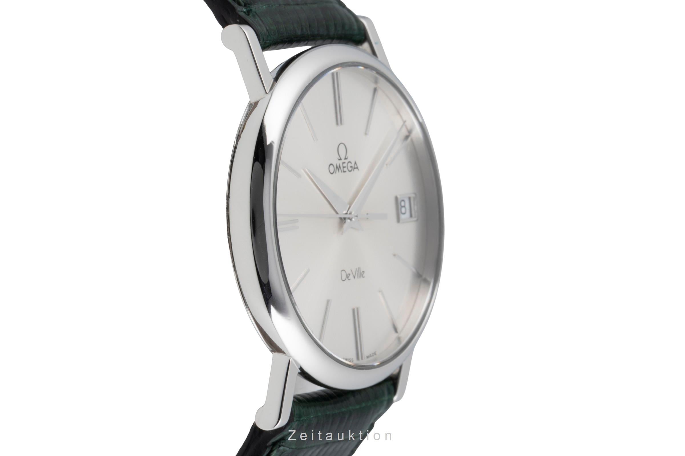 Omega de Ville Stahl Datum Herrenuhr Medium Size Ref. 196.2432 Klassiker [2603542]