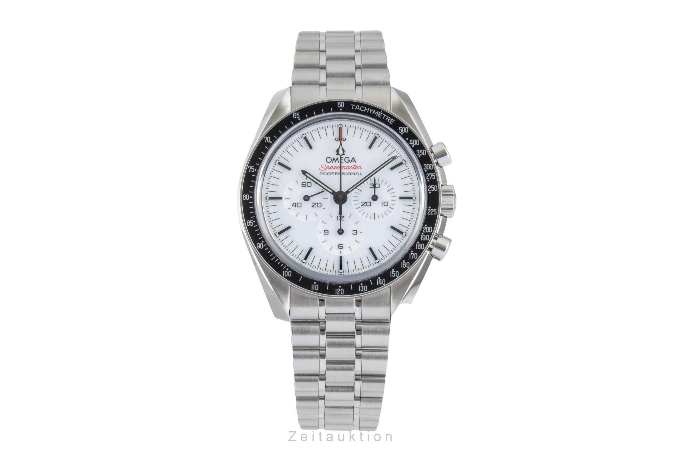 Omega Speedmaster Moonwatch Chronograph Stahl Ref. 310.30.42.50.04.001 B&P 2025 [2603545]