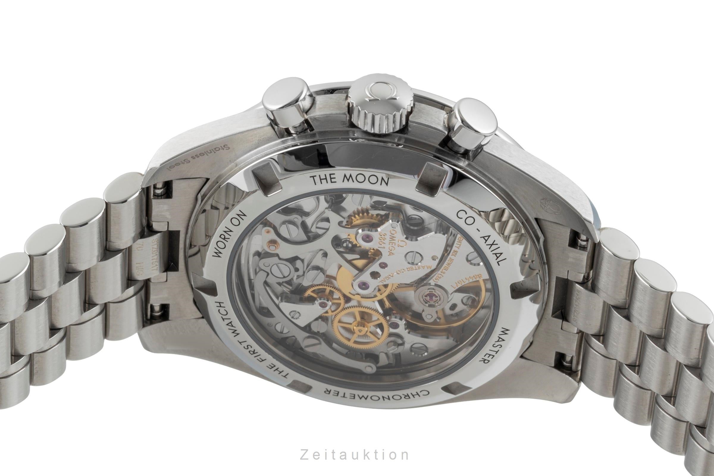 Omega Speedmaster Moonwatch Chronograph Stahl Ref. 310.30.42.50.04.001 B&P 2025 [2603545]