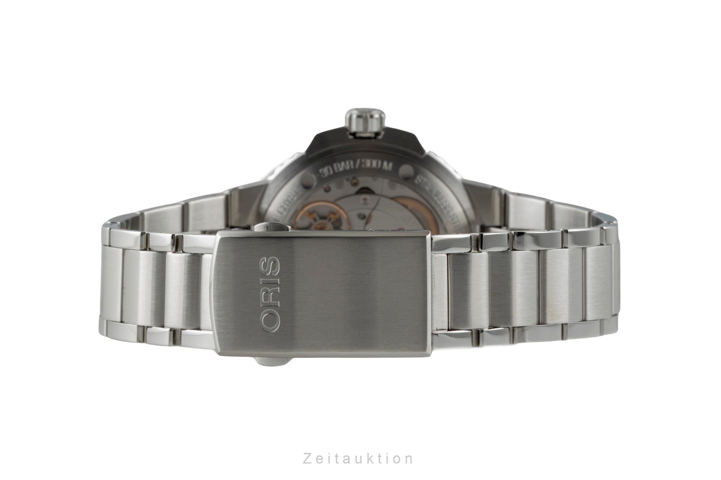 Oris Aquis Date steel automatic men's watch 01 400 7763 4135-07 8 24 09PEB LP: 3500EUR  [2603546]