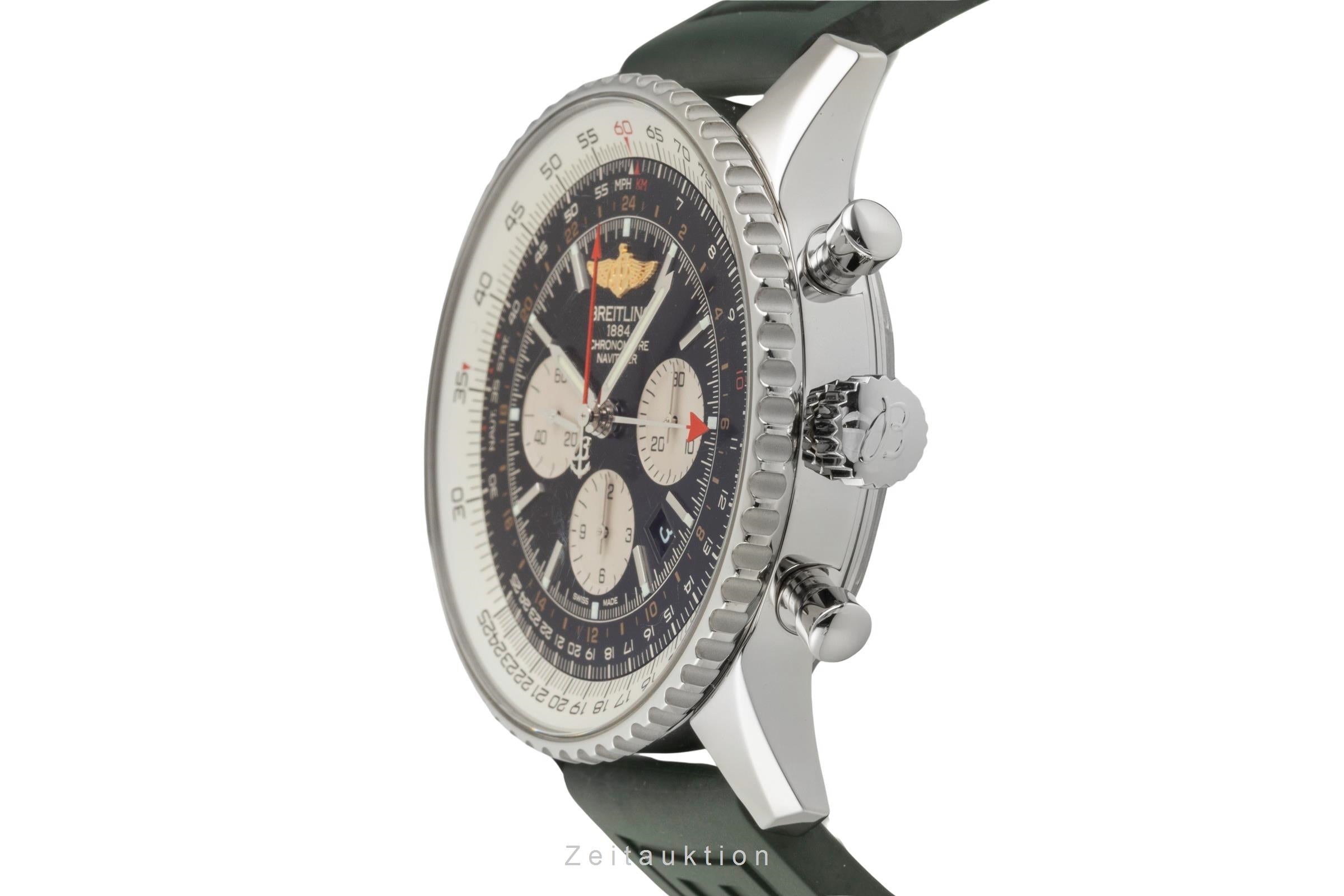 Breitling Navitimer GMT cronógrafo acero automático reloj para caballeros AB0441  [2603547]