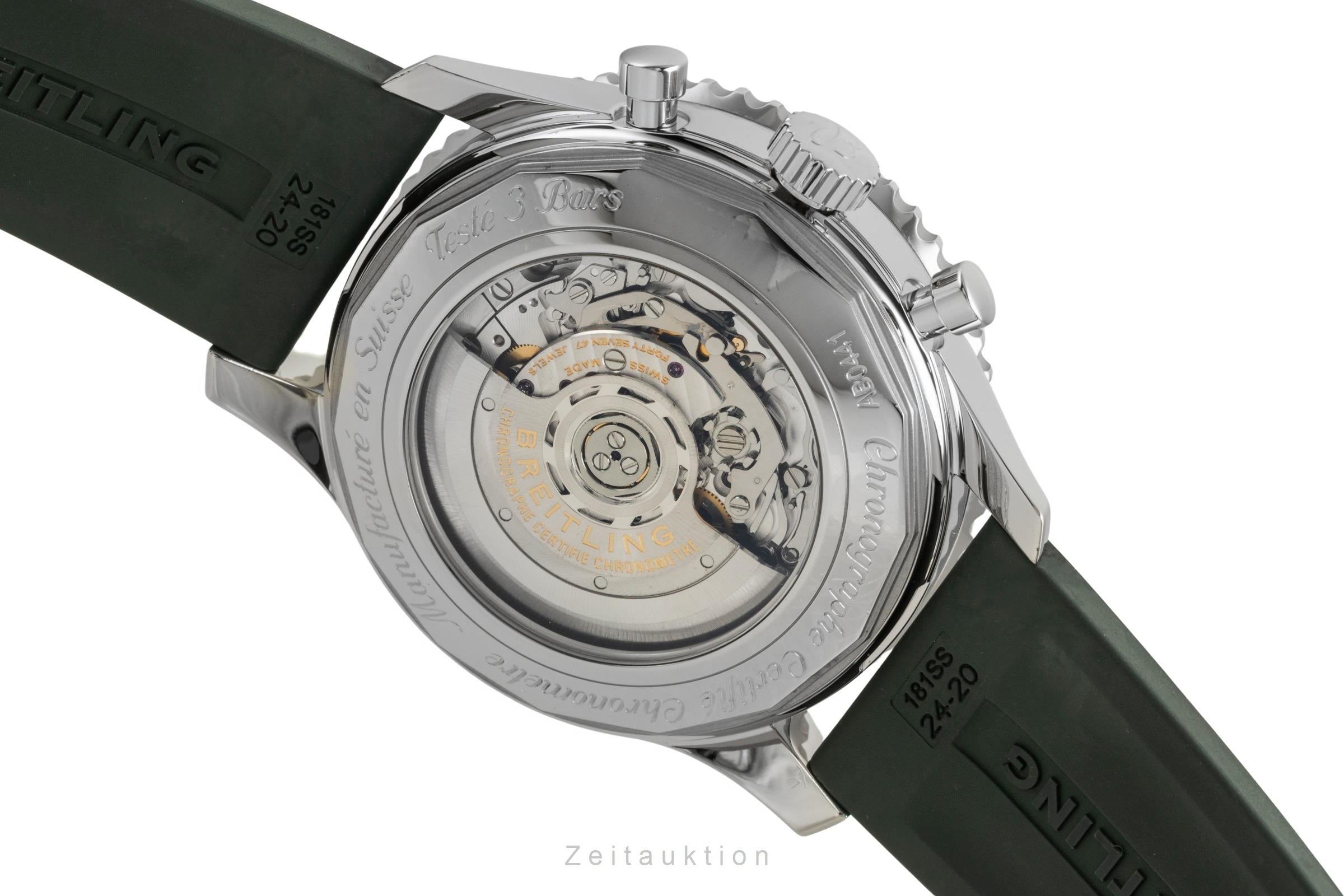 Breitling Navitimer GMT cronógrafo acero automático reloj para caballeros AB0441  [2603547]