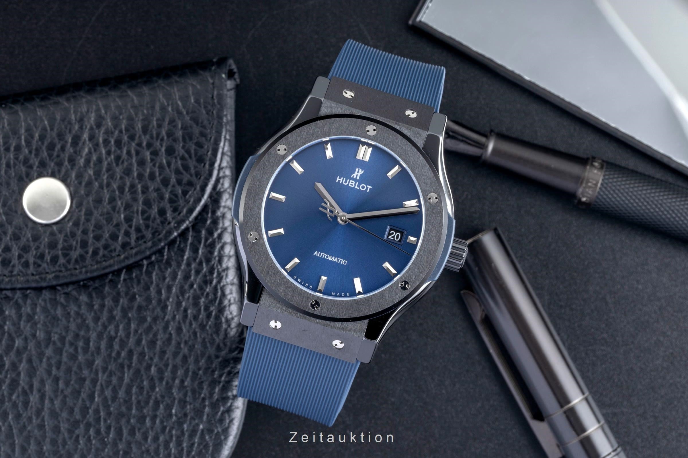 Hublot Classic Fusion Keramik / Titan Automatik Herrenuhr Ref. 542.CM.7170.LR [2603548]