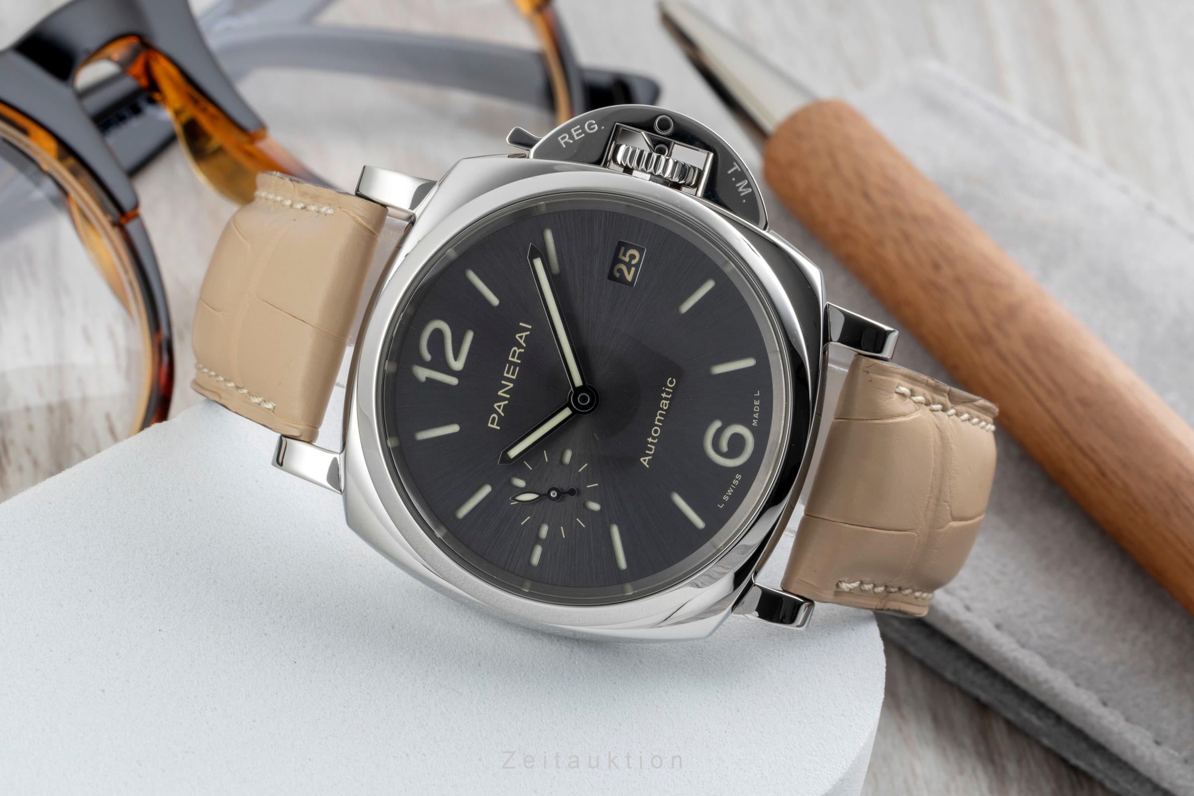 Panerai Luminor  acero automático unisex PAM00755  [2603549]