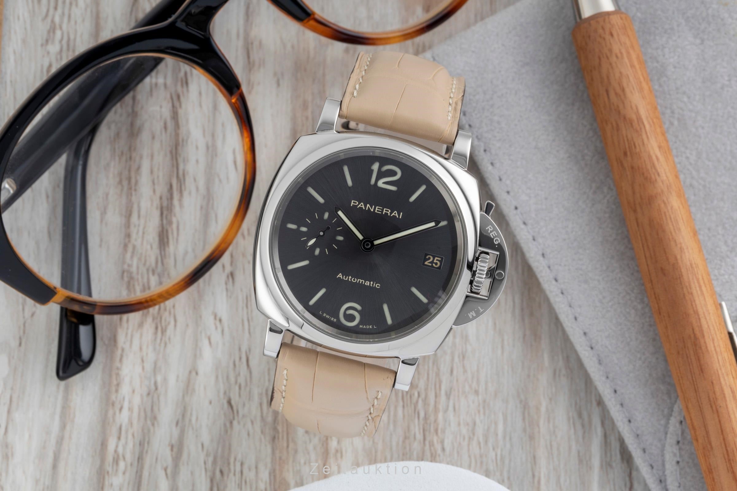 Panerai Luminor  acero automático unisex PAM00755  [2603549]
