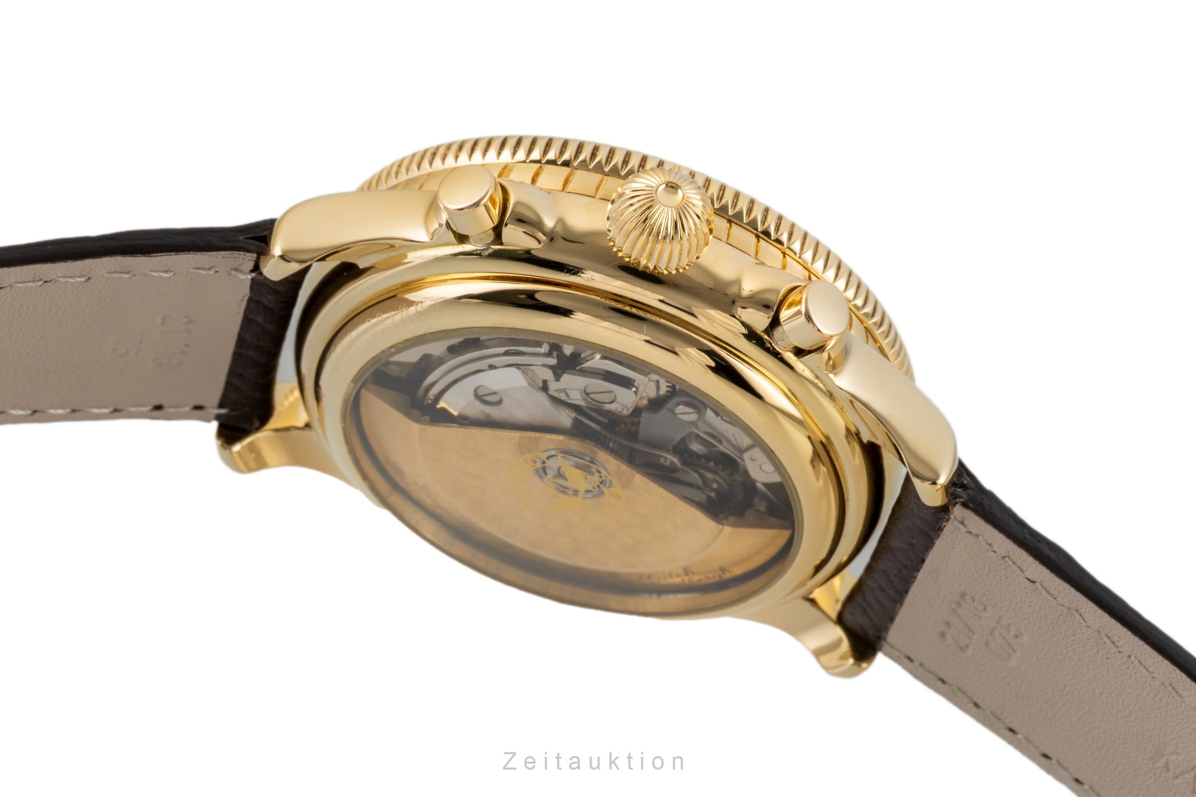 Longines Lindbergh chronograph 18 ct gold automatic men's watch L674.5.23.3  [2603550]