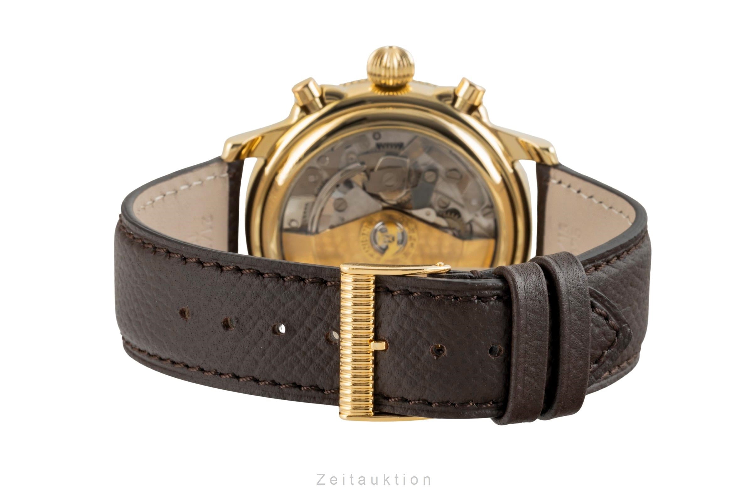 Longines Lindbergh chronograph 18 ct gold automatic men's watch L674.5.23.3  [2603550]