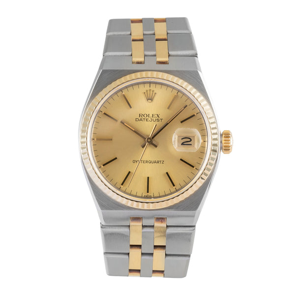Rolex Oysterquartz acier / or  quartz montre pour hommes 17013  [2603551]