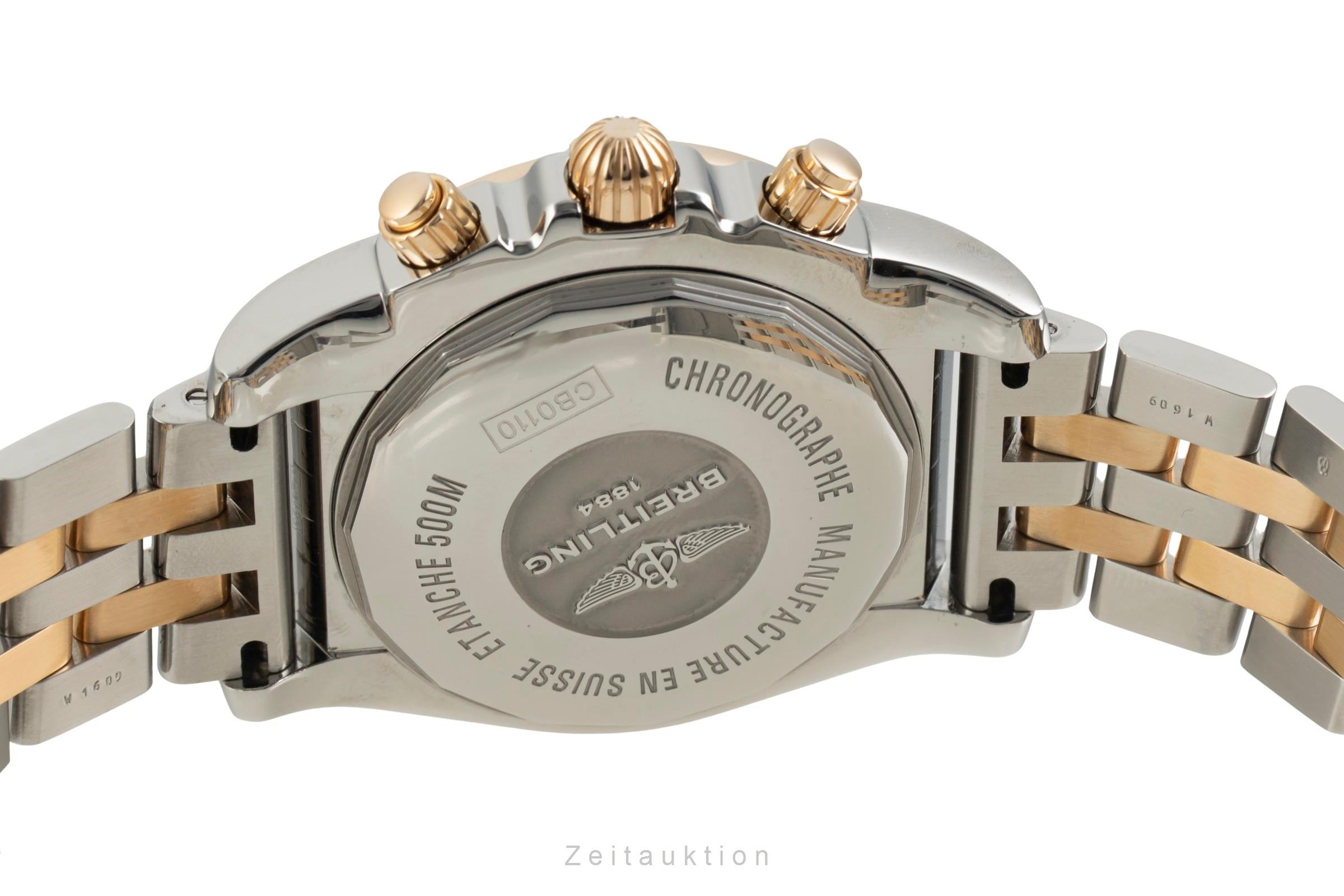Breitling Chronomat chronographe acier / or  automatique montre pour hommes CB0110  [2603552]