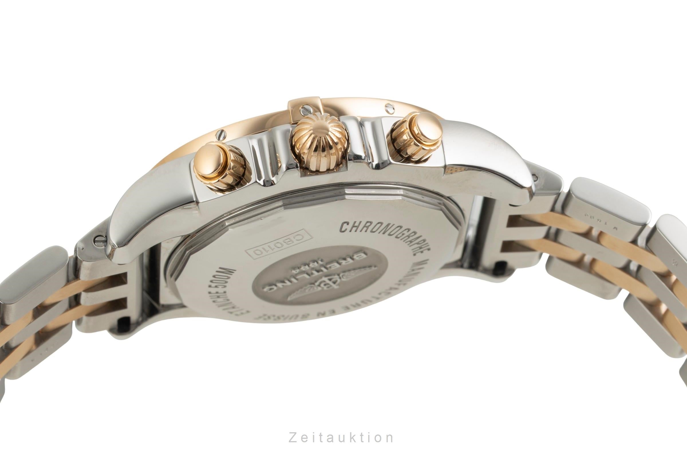 Breitling Chronomat chronographe acier / or  automatique montre pour hommes CB0110  [2603552]