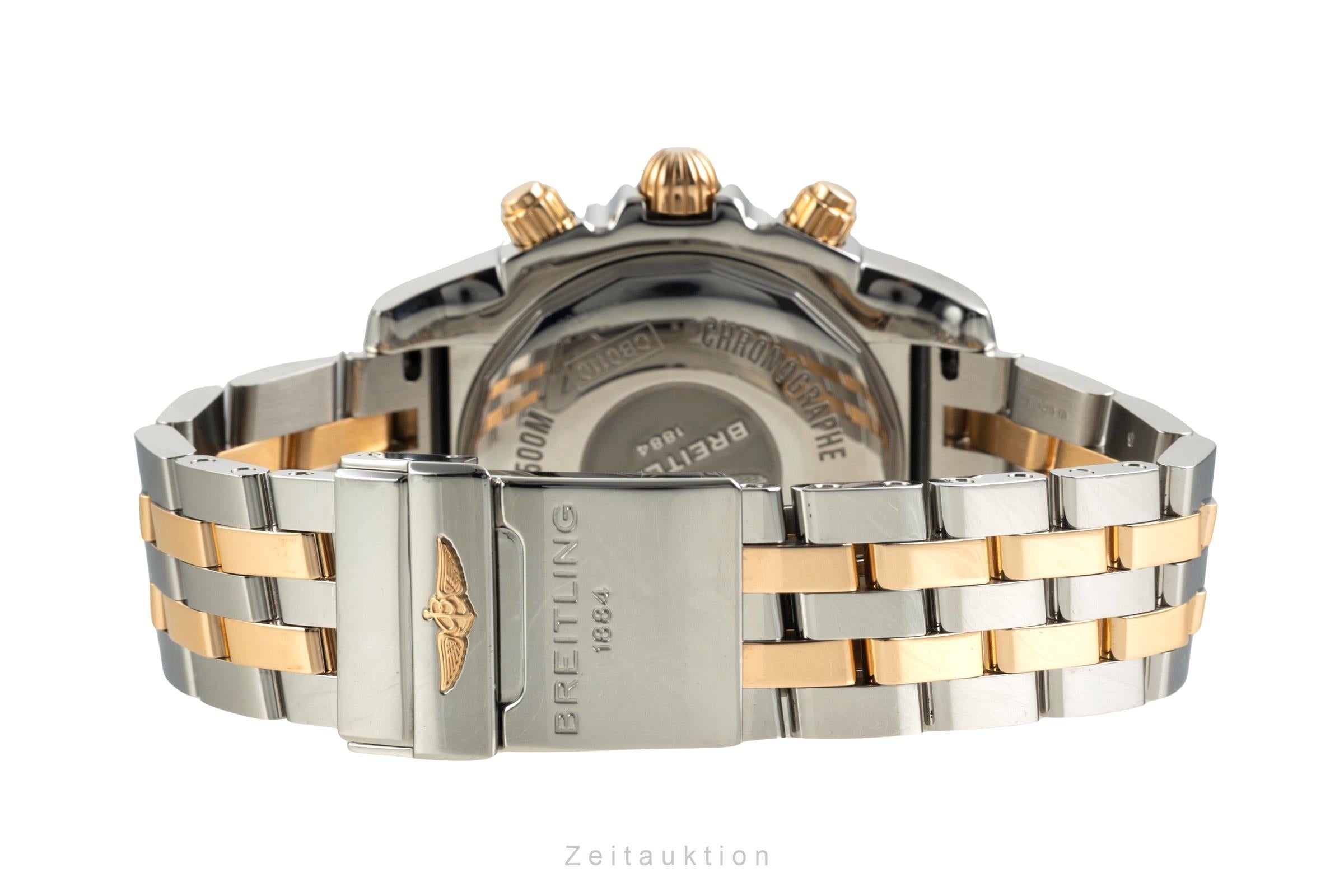 Breitling Chronomat chronographe acier / or  automatique montre pour hommes CB0110  [2603552]