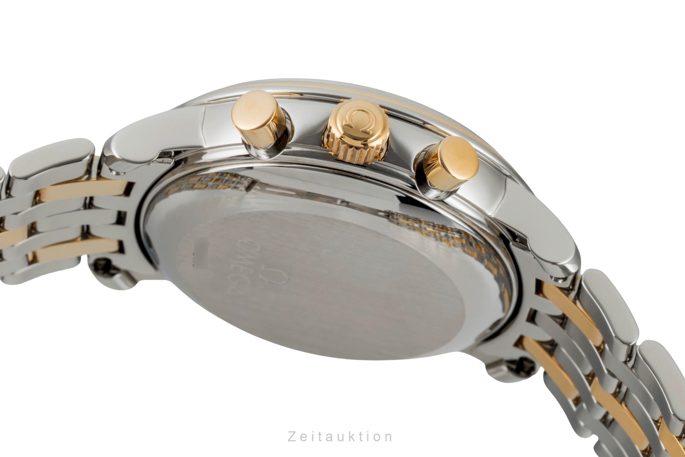Omega De Ville chronograph steel / gold manual winding unisex 4340.31.00 Vintage  [2603554]