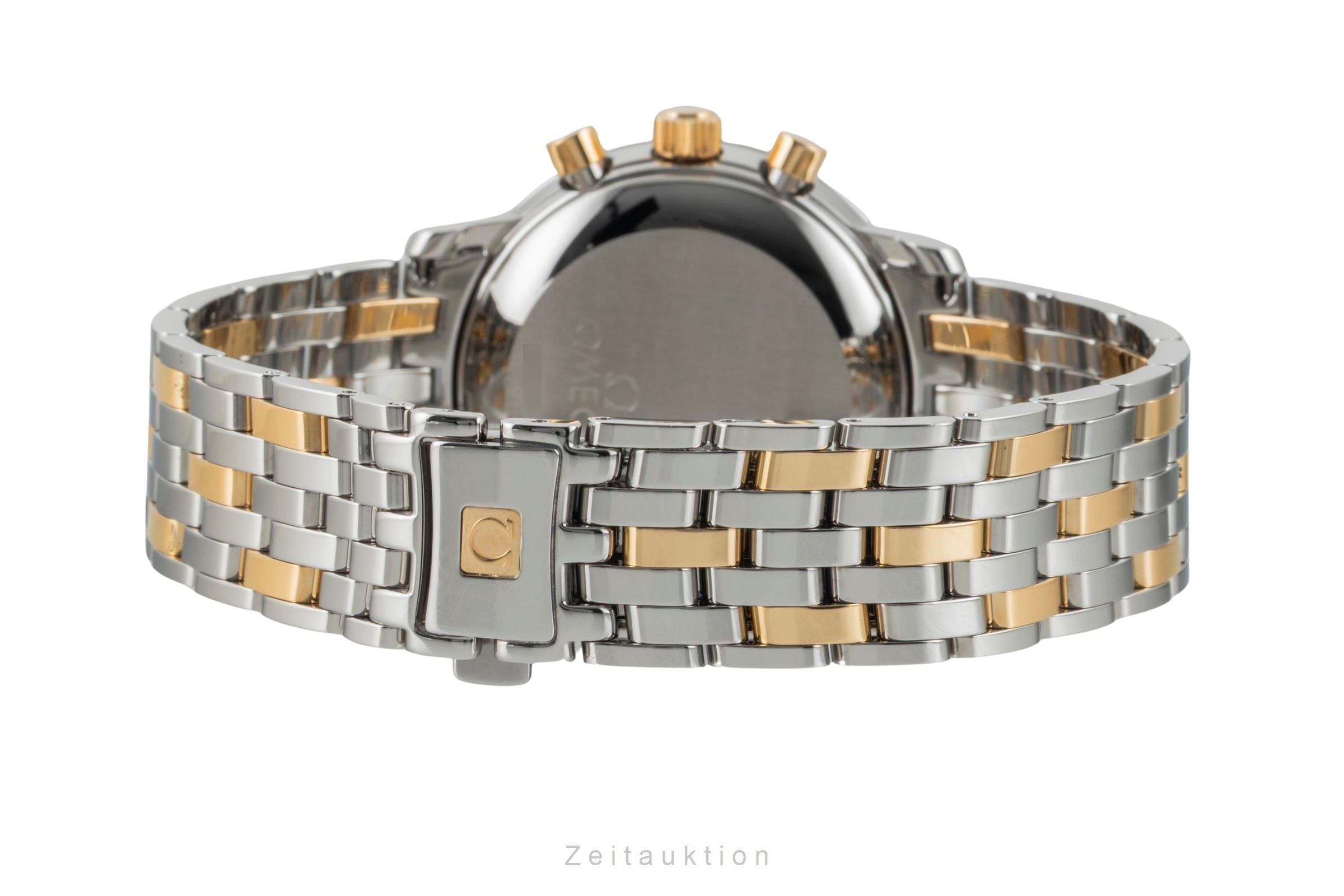 Omega De Ville chronograph steel / gold manual winding unisex 4340.31.00 Vintage  [2603554]