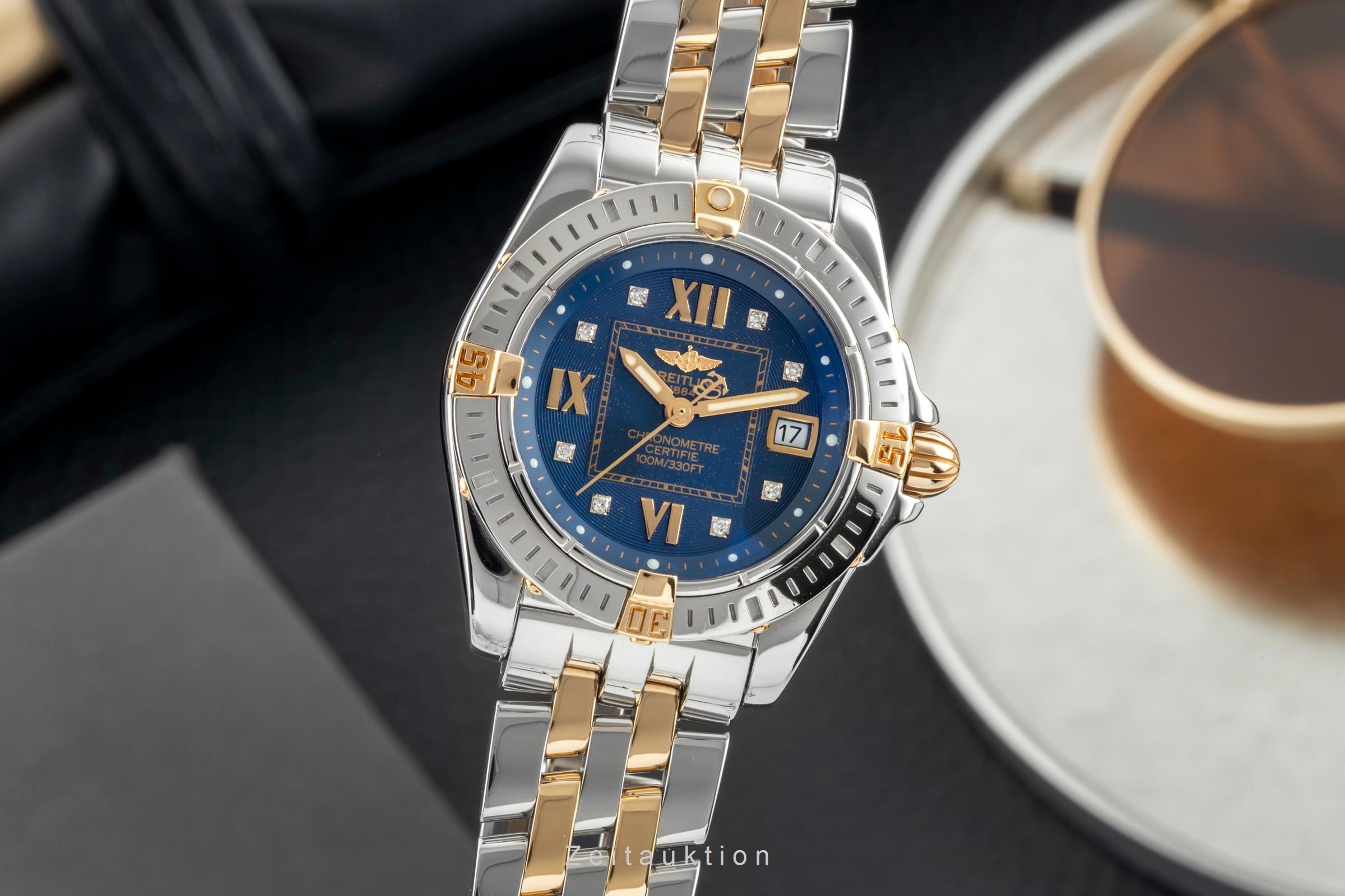 Breitling Cockpit acciaio / oro quarzo orologio da donna b71356  [2603556]