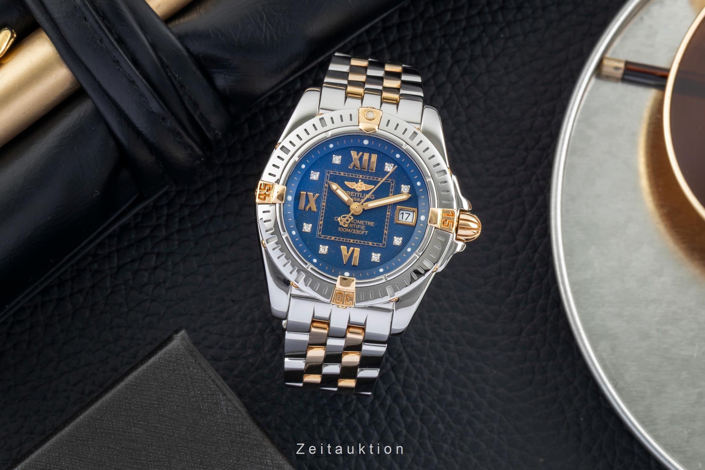 Breitling Cockpit acciaio / oro quarzo orologio da donna b71356  [2603556]