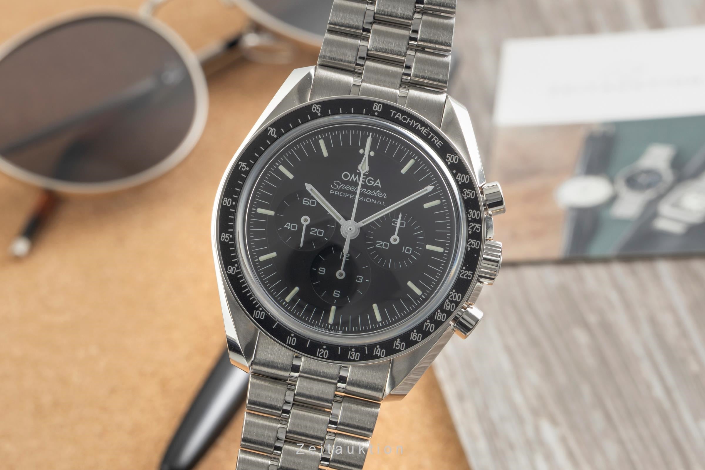 Omega Speedmaster chronograph steel manual winding men's watch 310.30.42.50.01.002 LP: 8700EUR  [2603557]