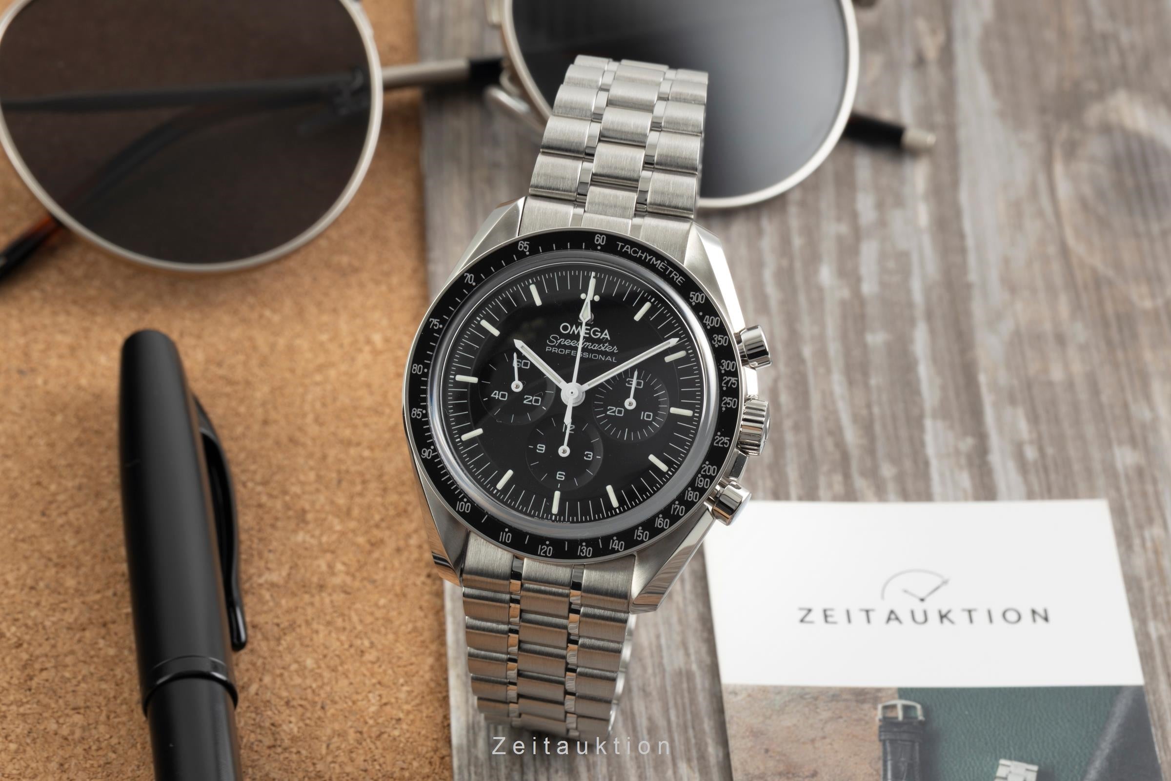 Omega Speedmaster chronographe acier à remontage manuel montre pour hommes 310.30.42.50.01.002 LP: 8700EUR  [2603557]