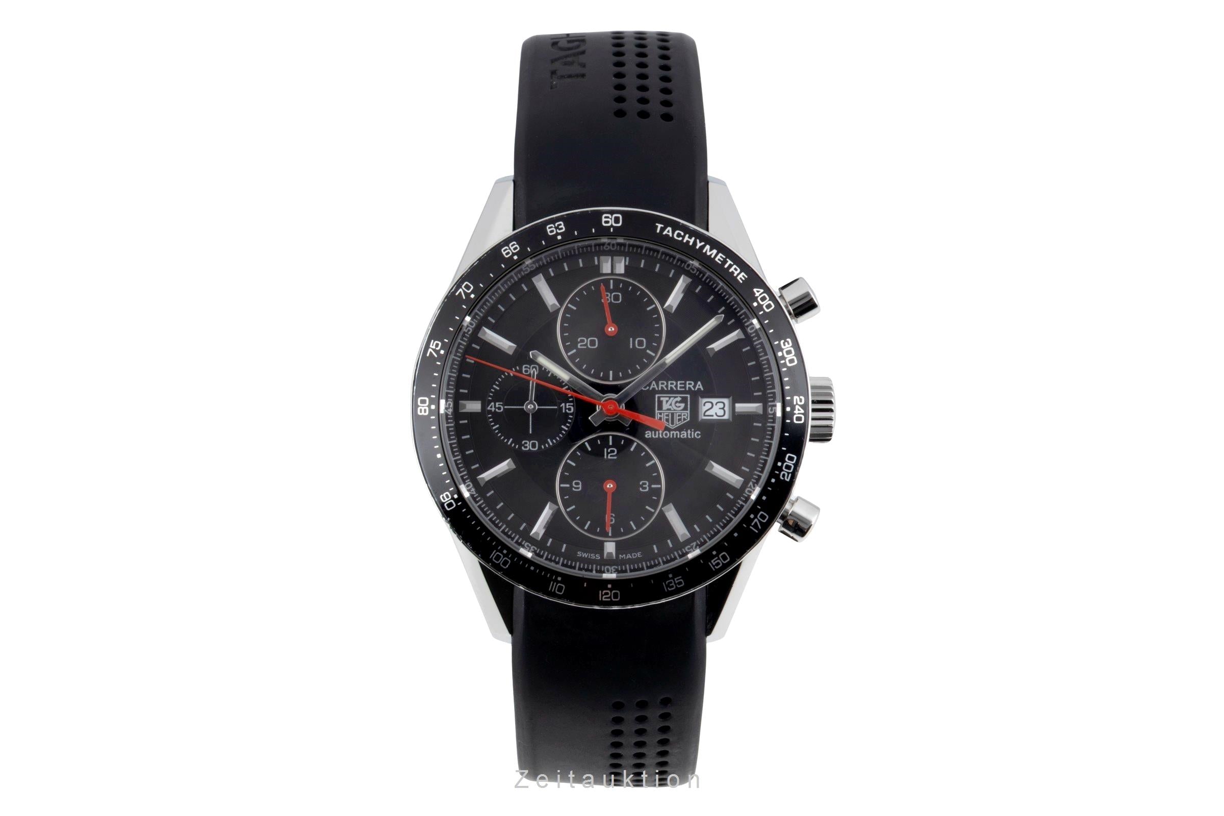 Tag Heuer Carrera cronografo acciaio automatismo orologio da uomo CV2014-2  [2603561]