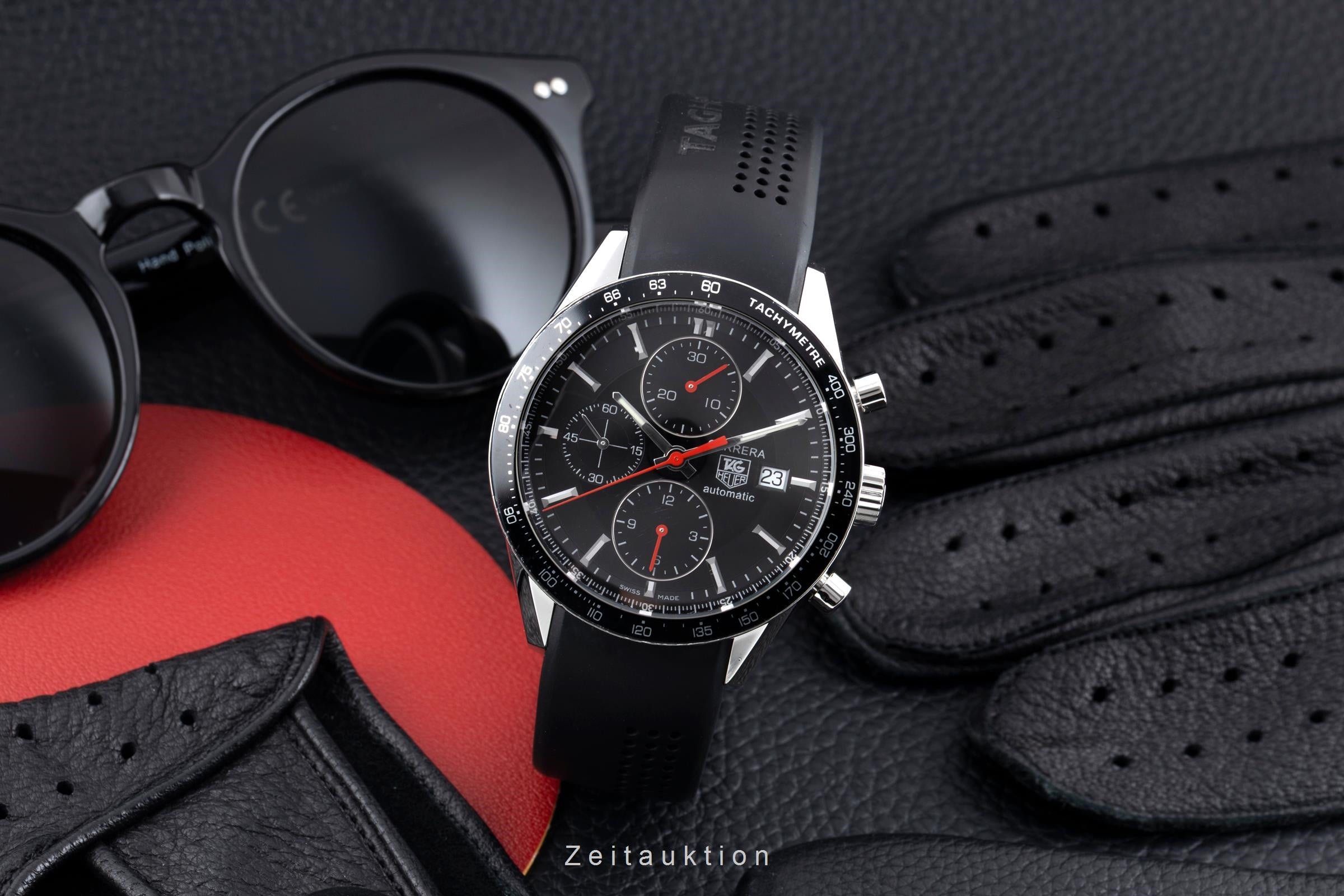 Tag Heuer Carrera cronografo acciaio automatismo orologio da uomo CV2014-2  [2603561]